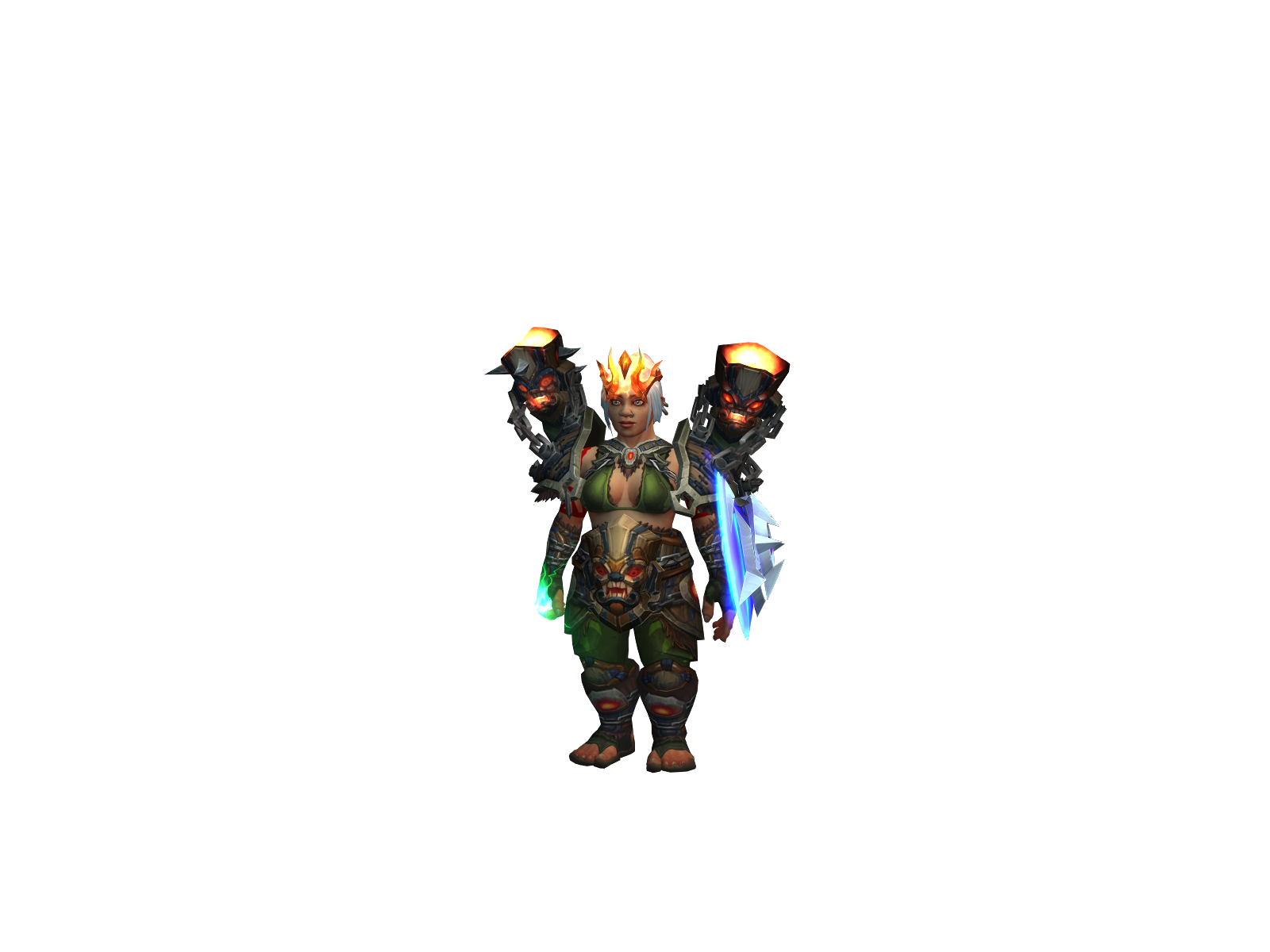 Fraylenx 3D character render