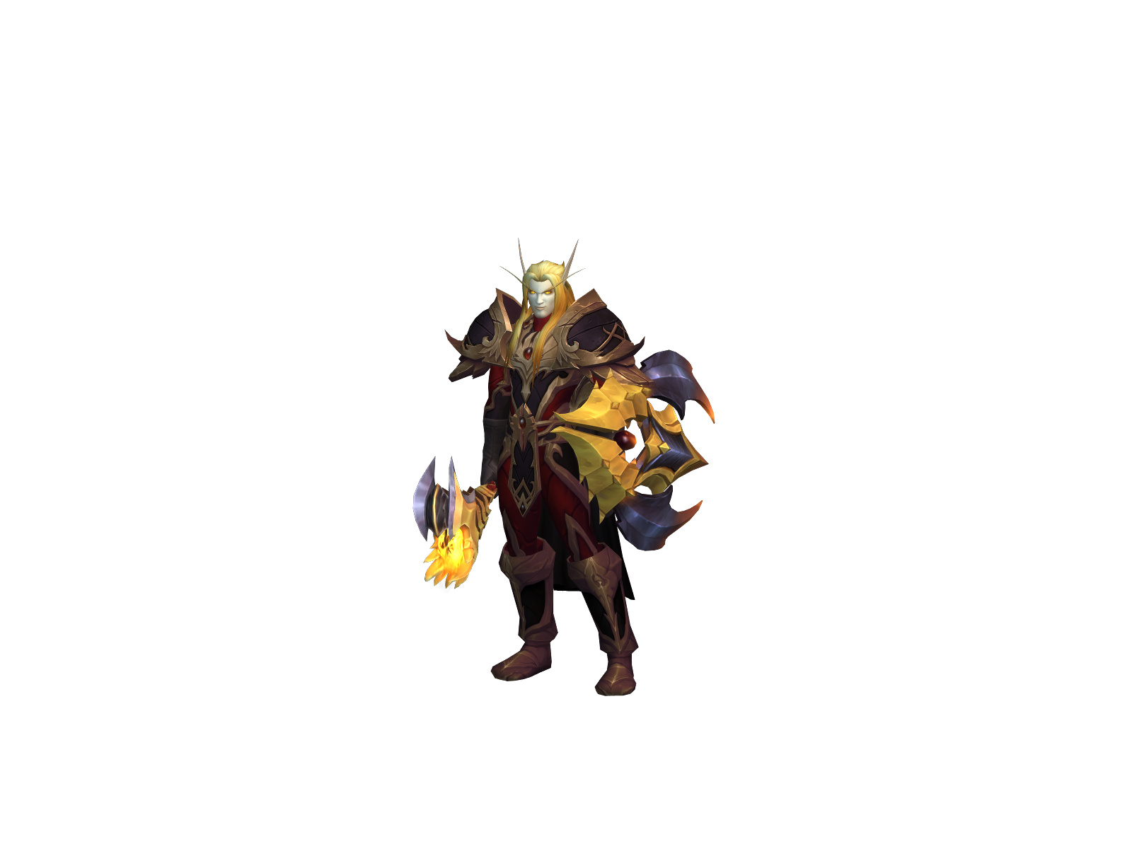 Eldawin 3D character render