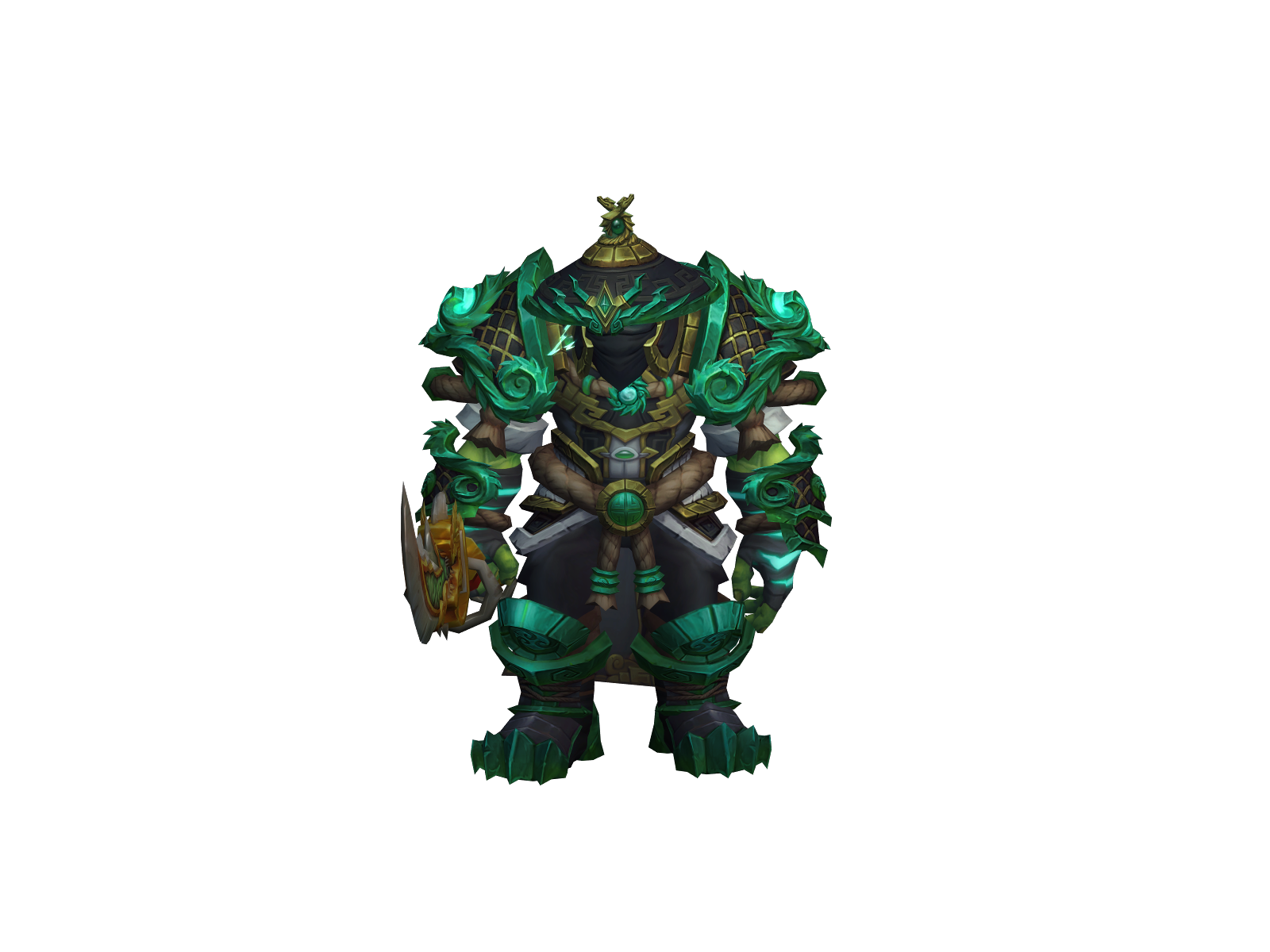Ikaga 3D character render