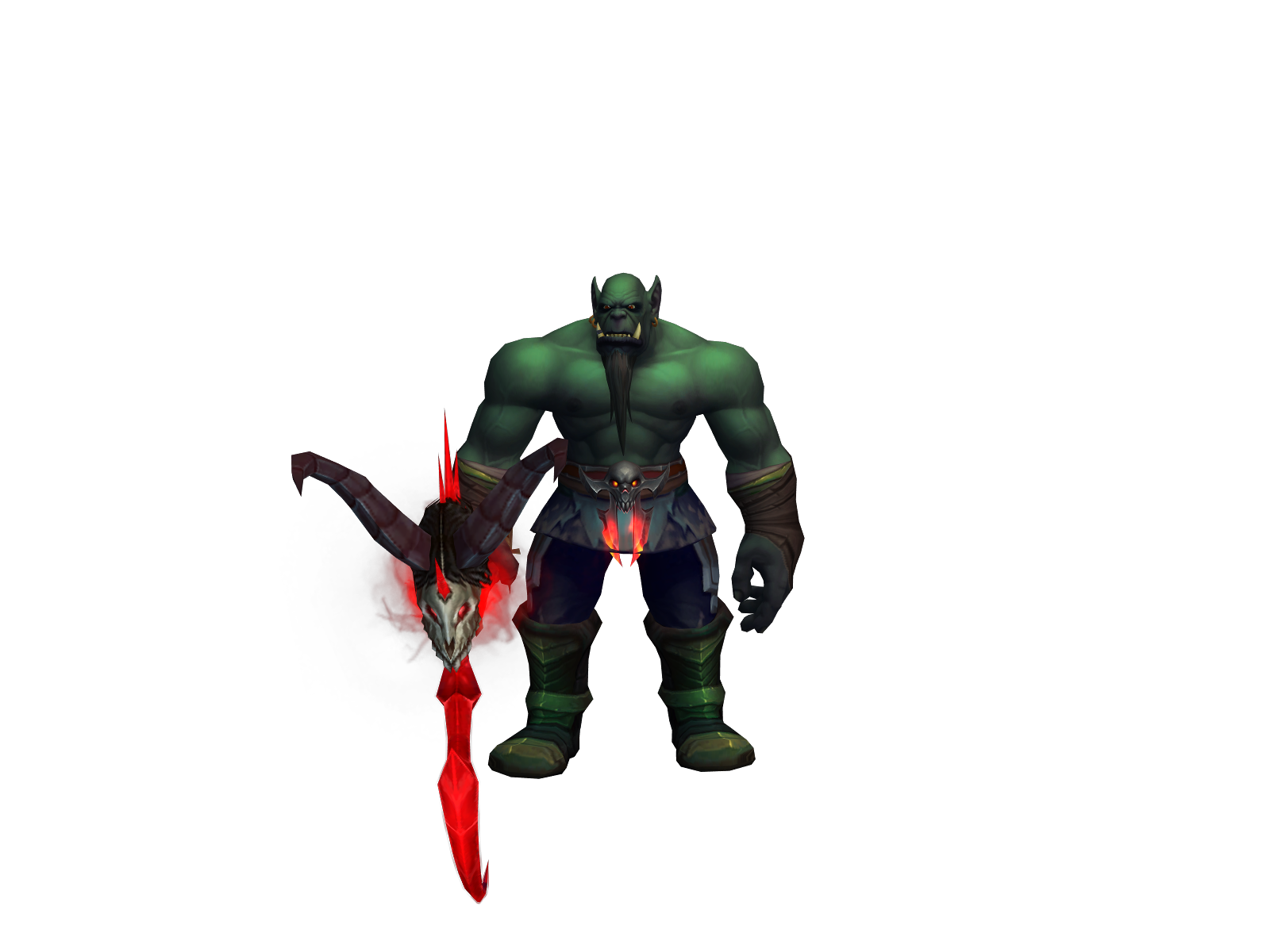 Azhariel 3D character render