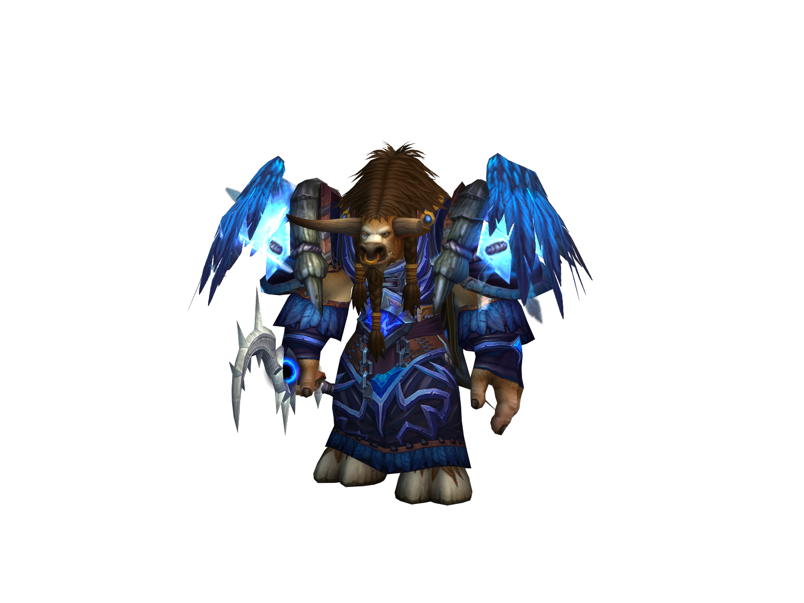 Hornsby 3D character render
