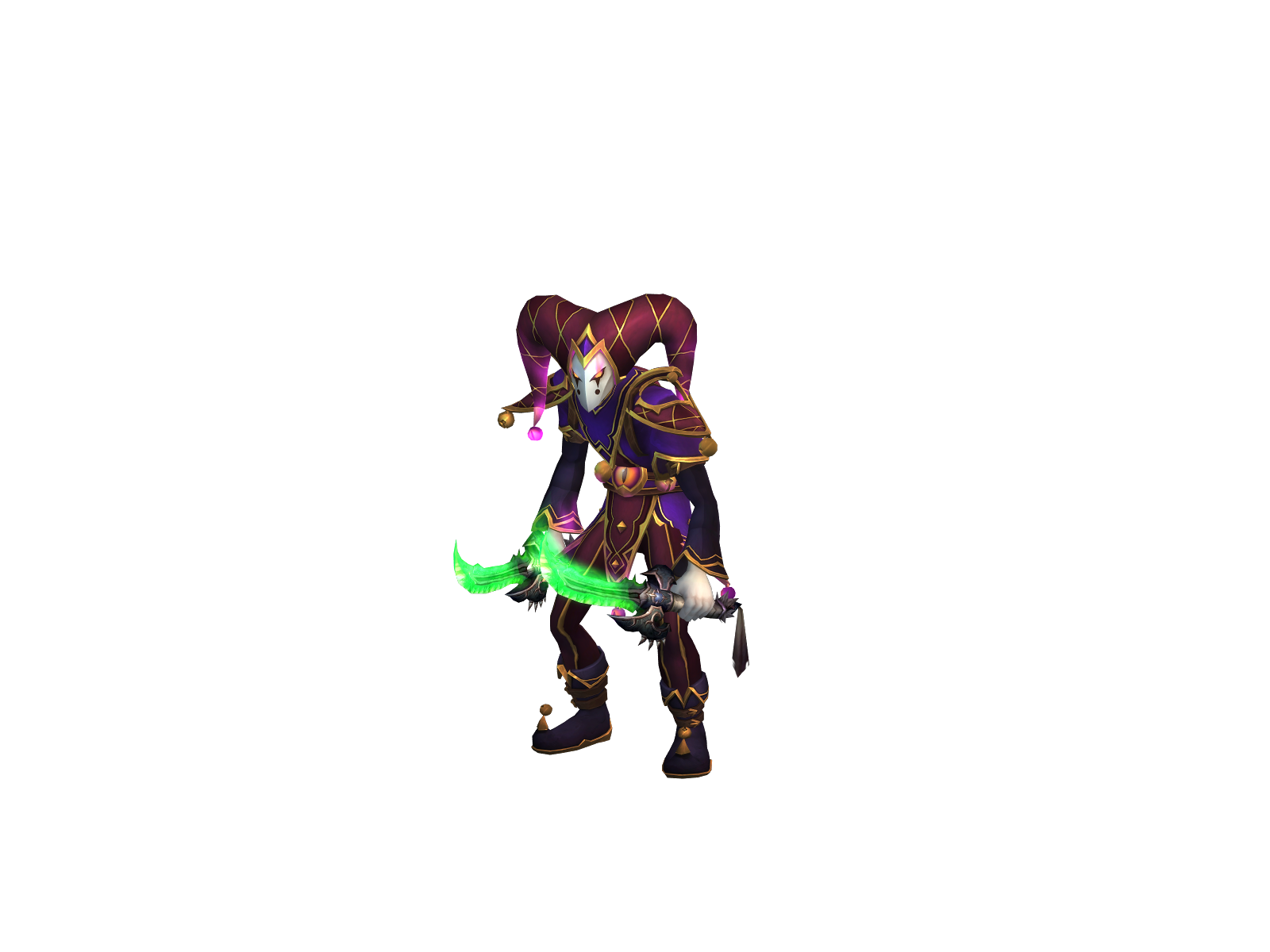 Ublinked 3D character render