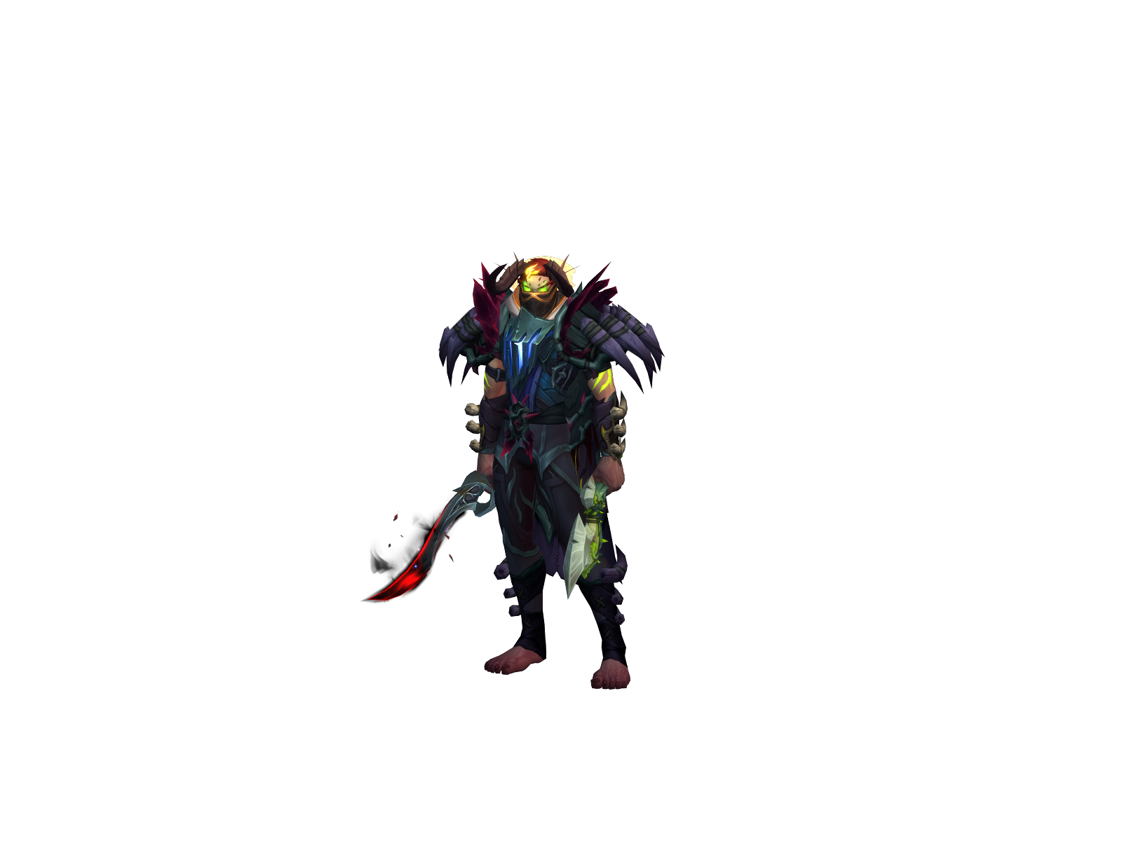 Xanidaul 3D character render