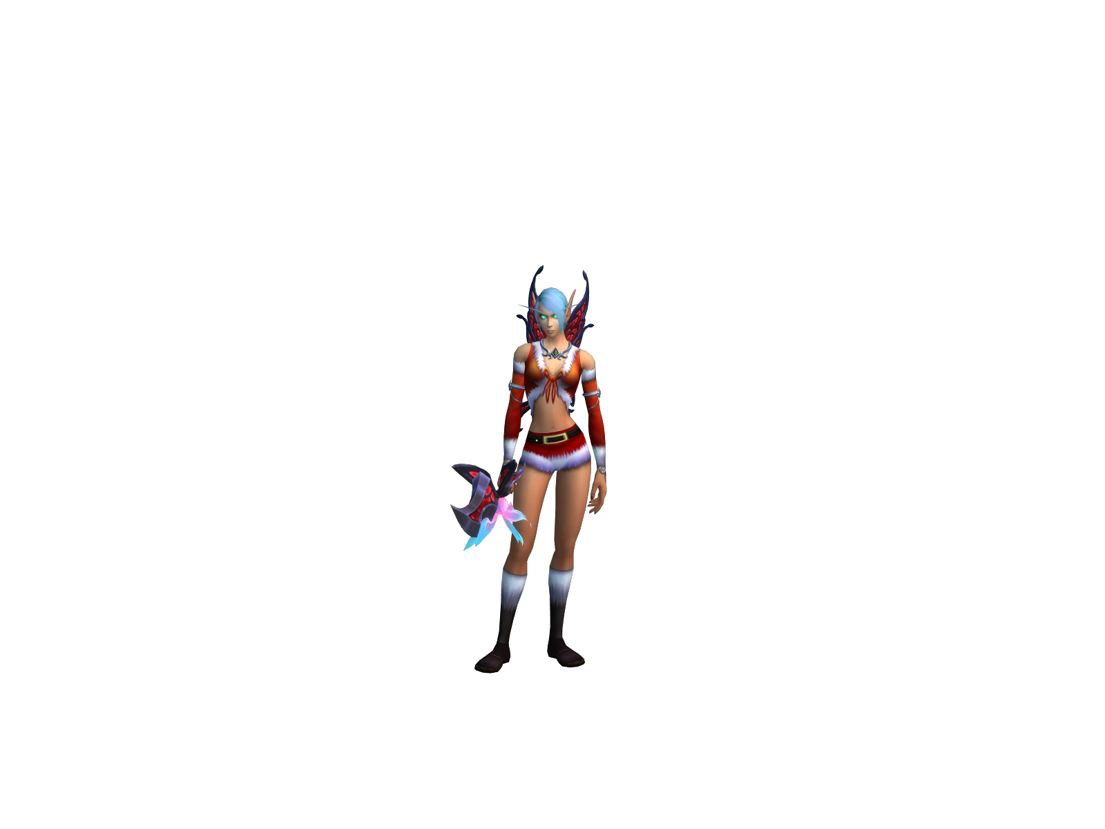 Snowstout 3D character render