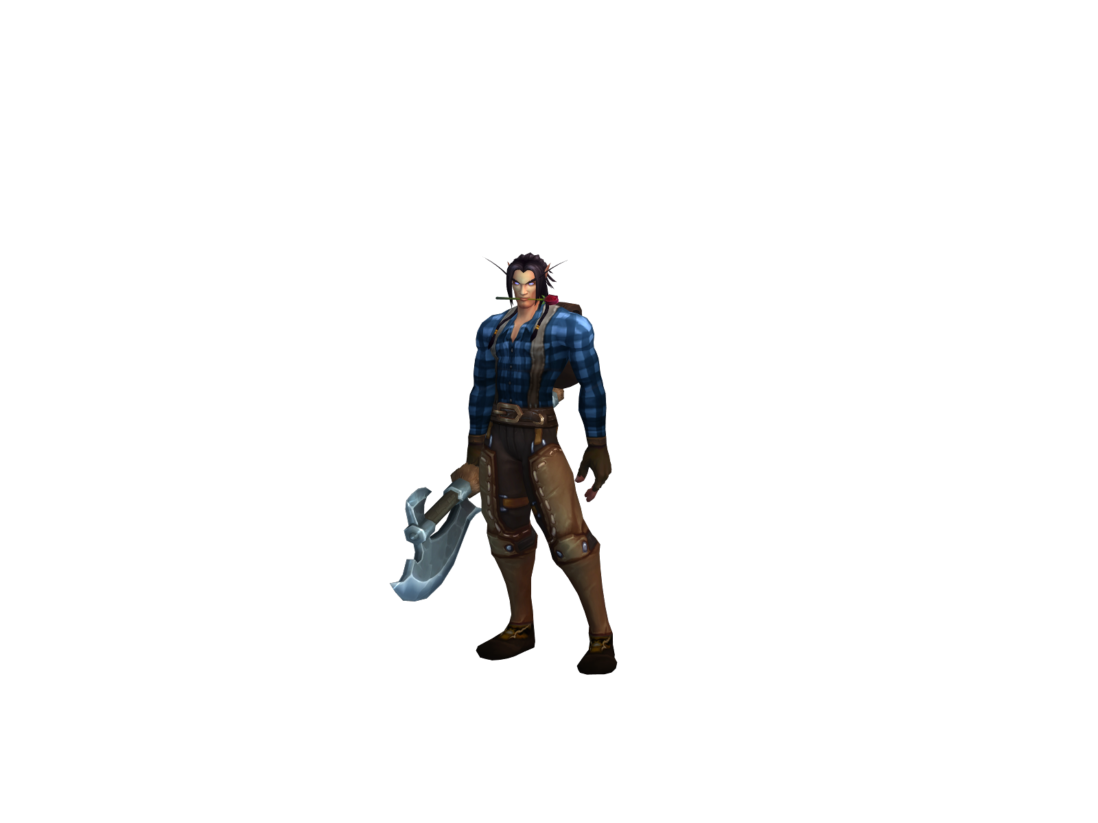 Elevirwar 3D character render