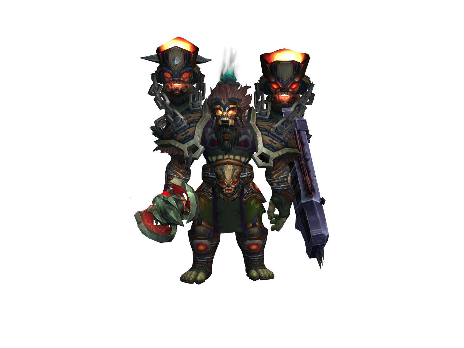 Zugamm 3D character render