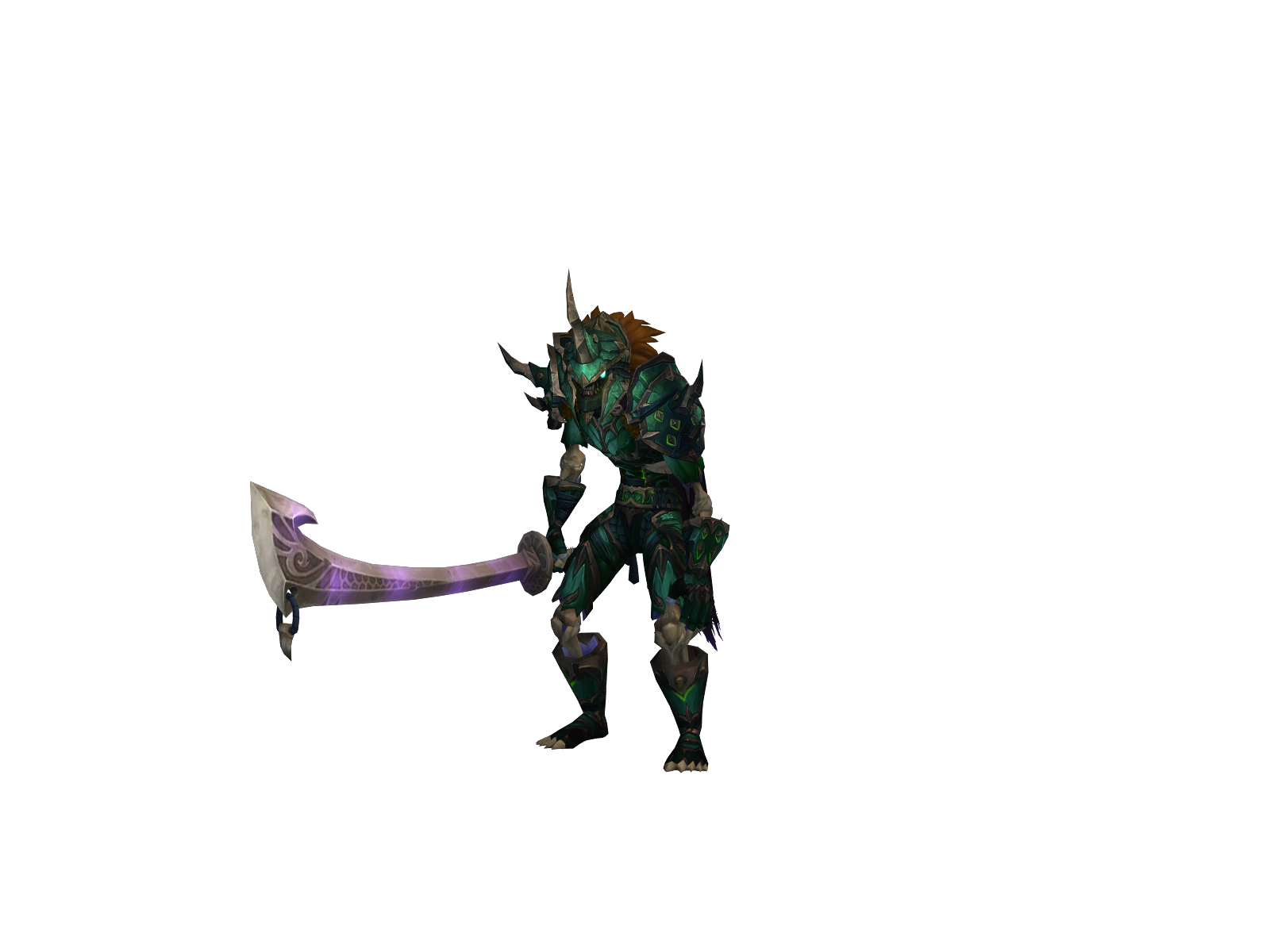 Nightmarexo 3D character render