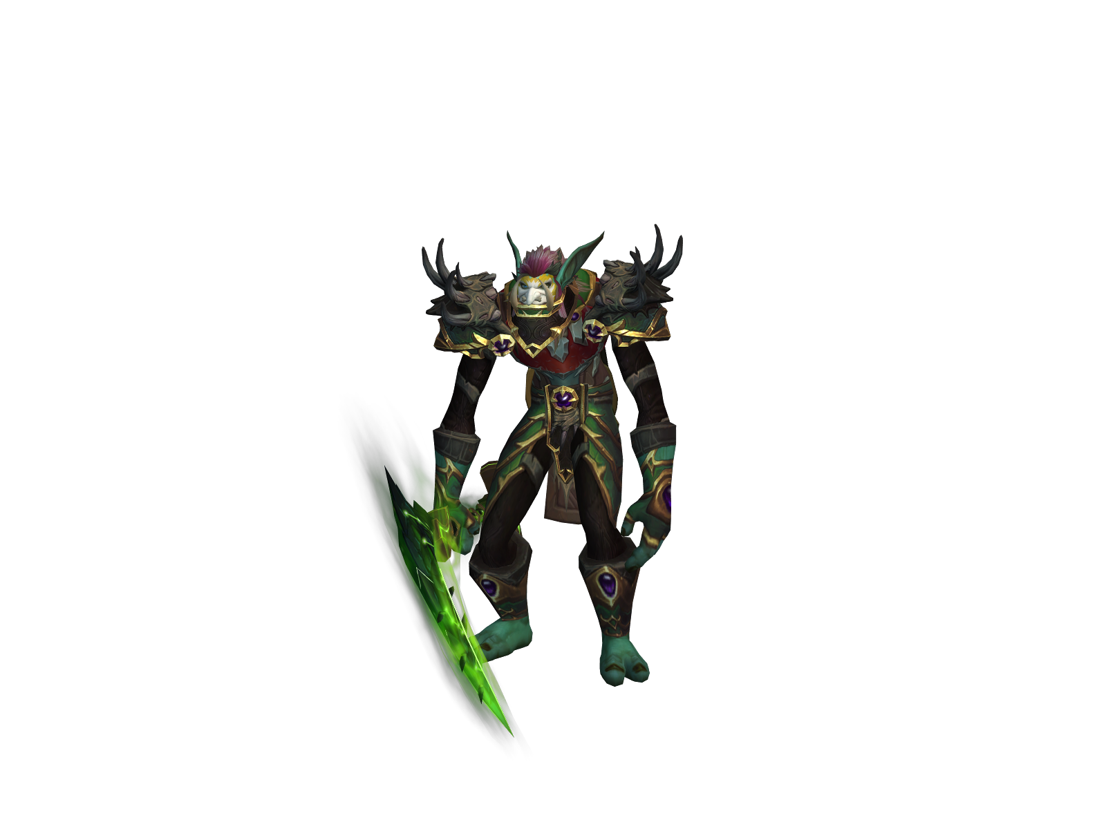Hakdor 3D character render