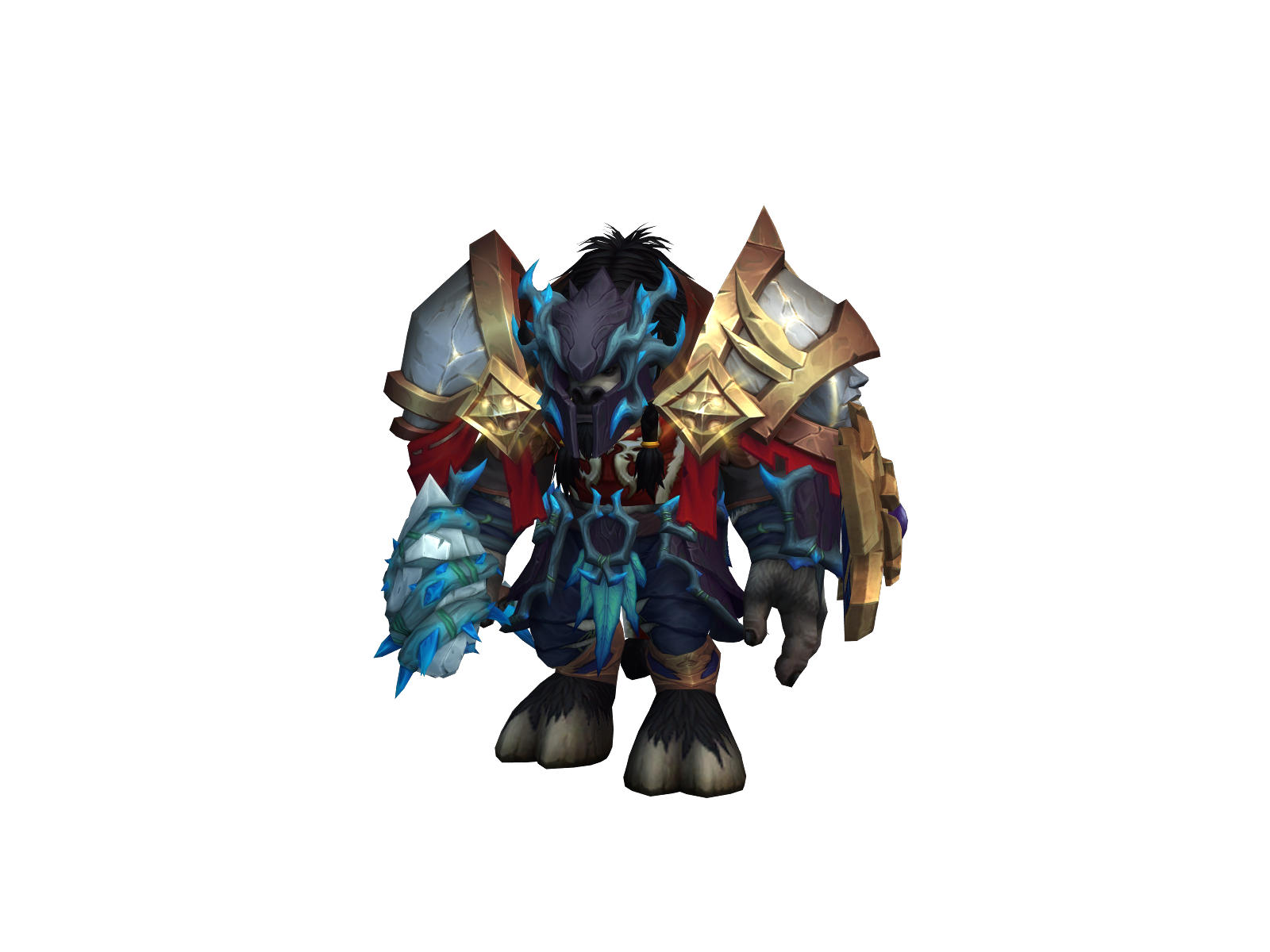 Crushtu 3D character render
