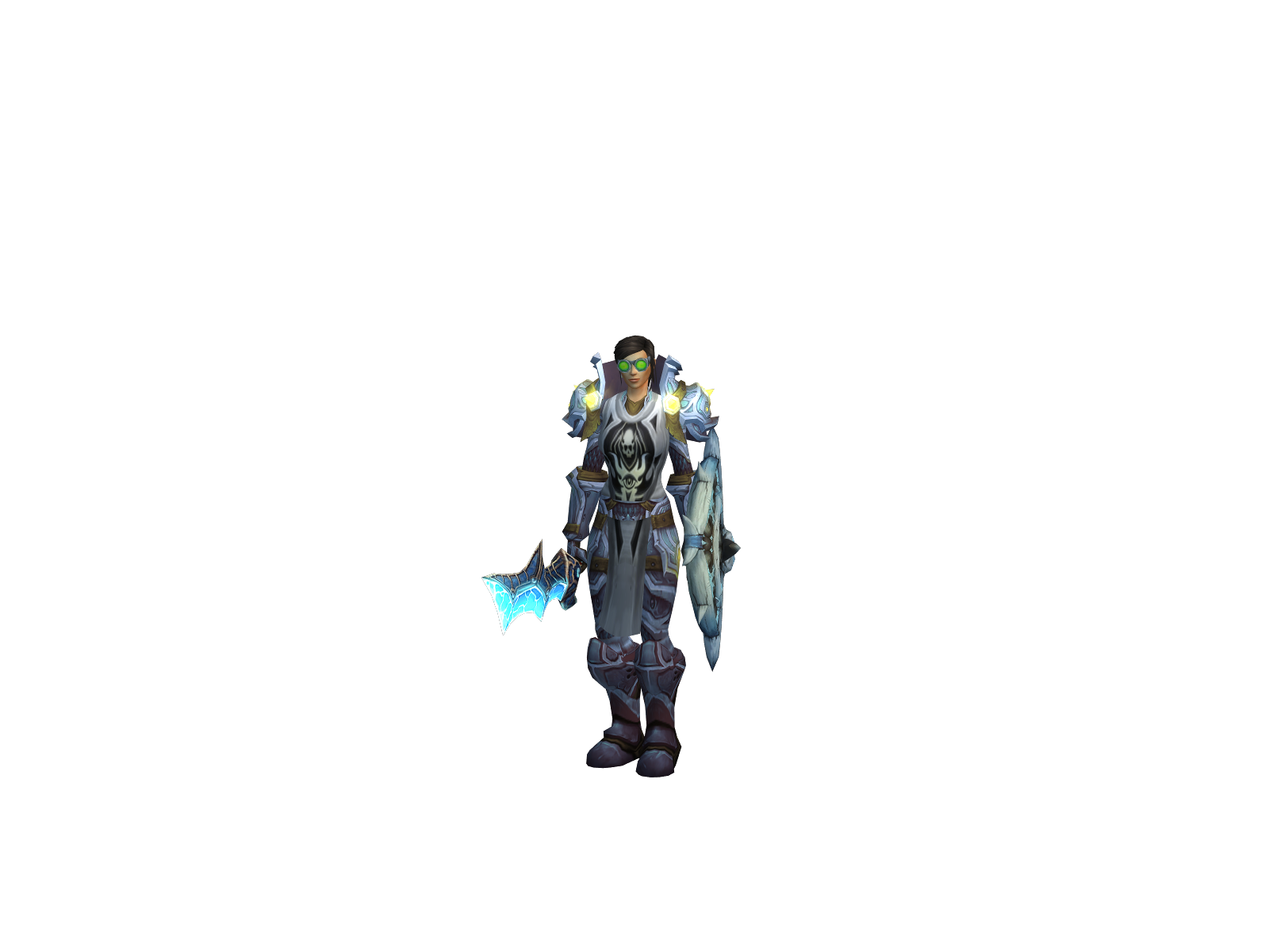 Vèganghøul 3D character render