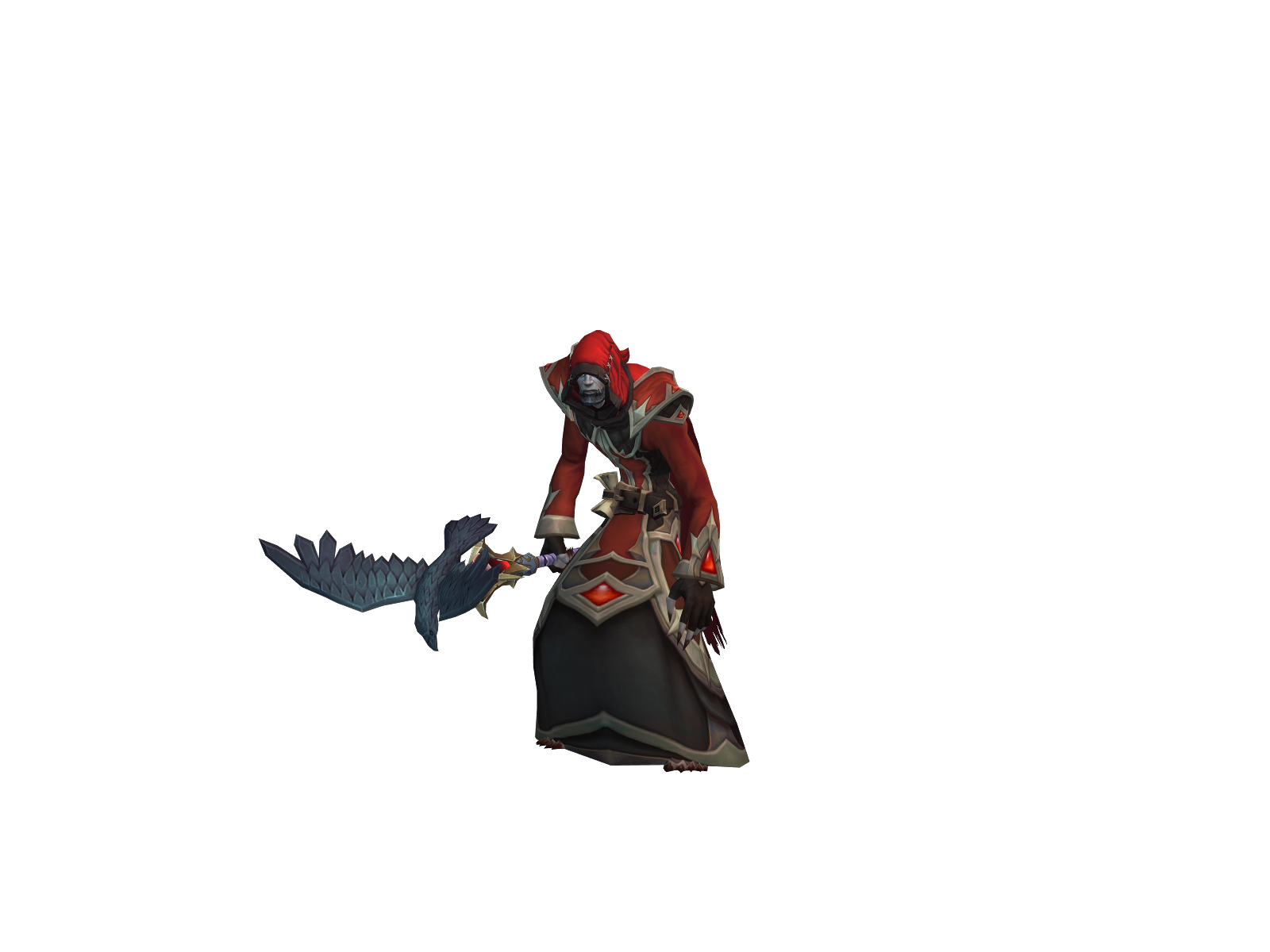 Haast 3D character render