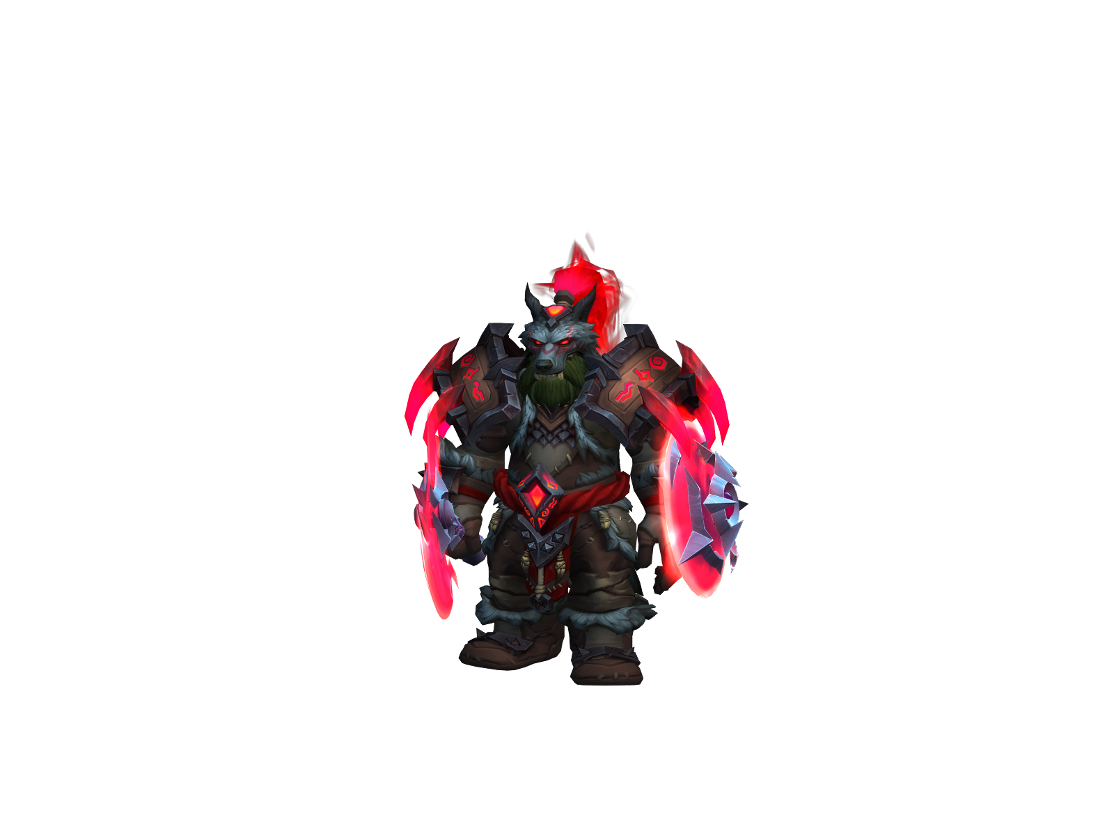 Shàmwów 3D character render