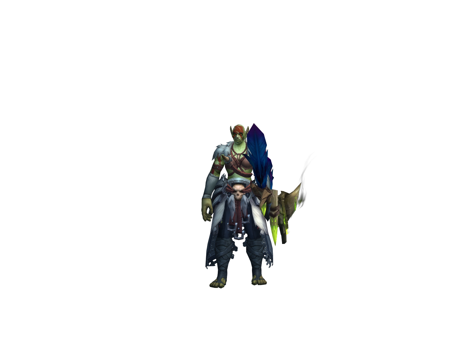 Roidbum 3D character render