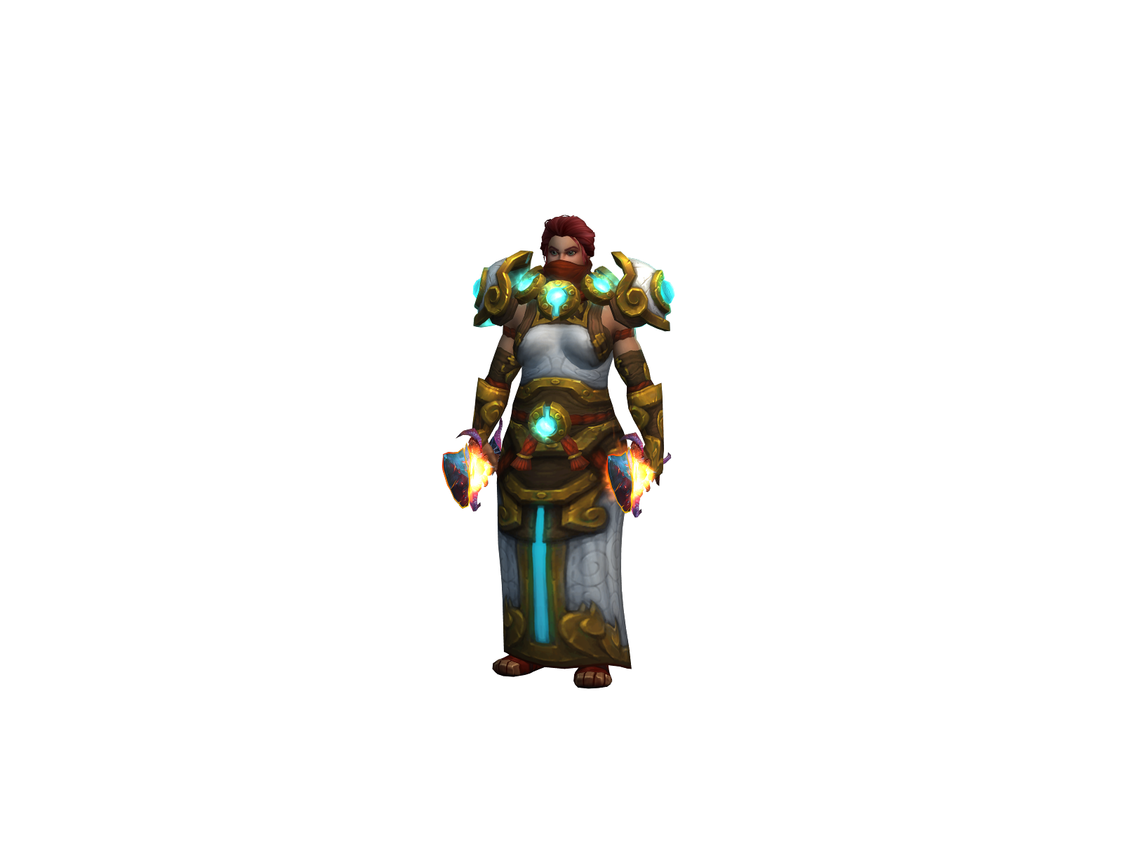 Isenlar 3D character render