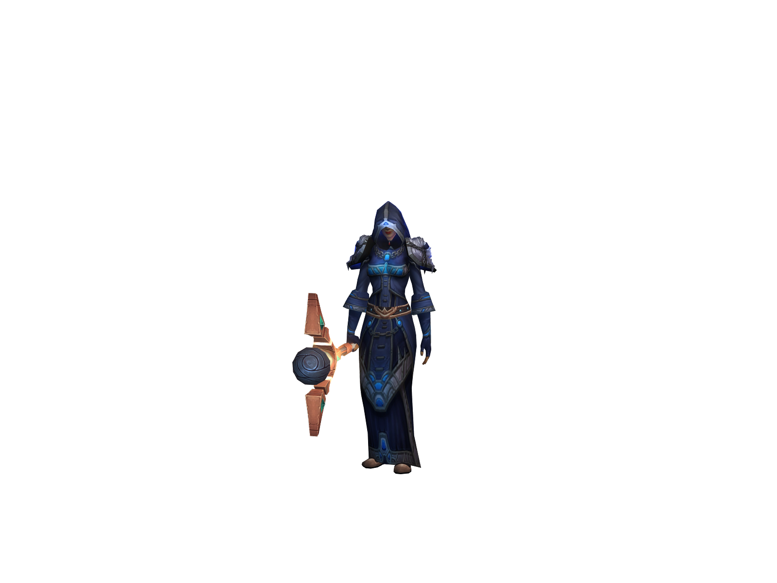 Selfless 3D character render