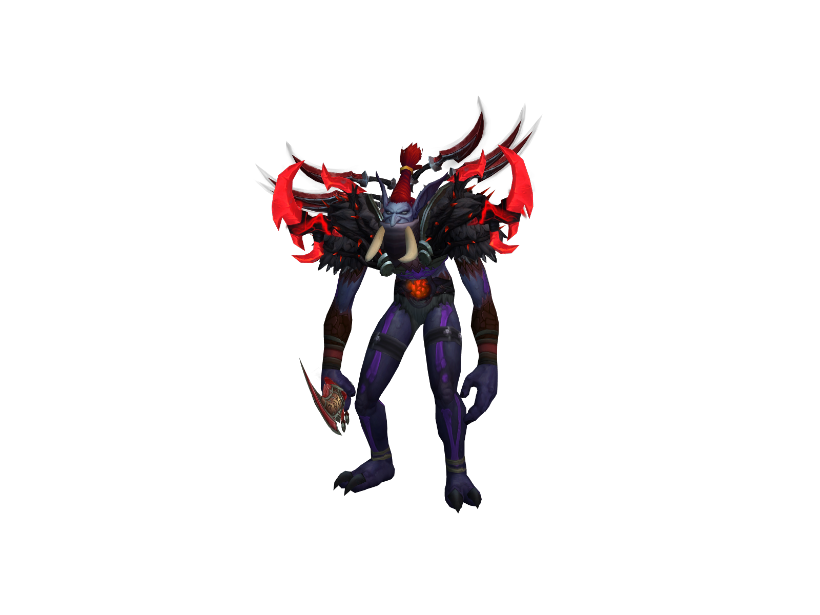 Silthree 3D character render