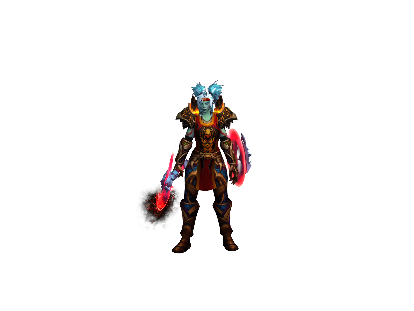 Monkavás 3D character render