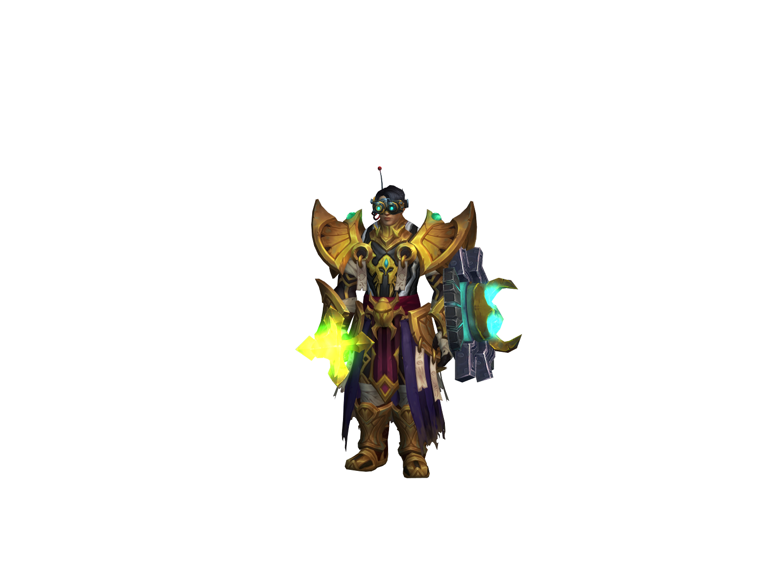 Mcmxci 3D character render
