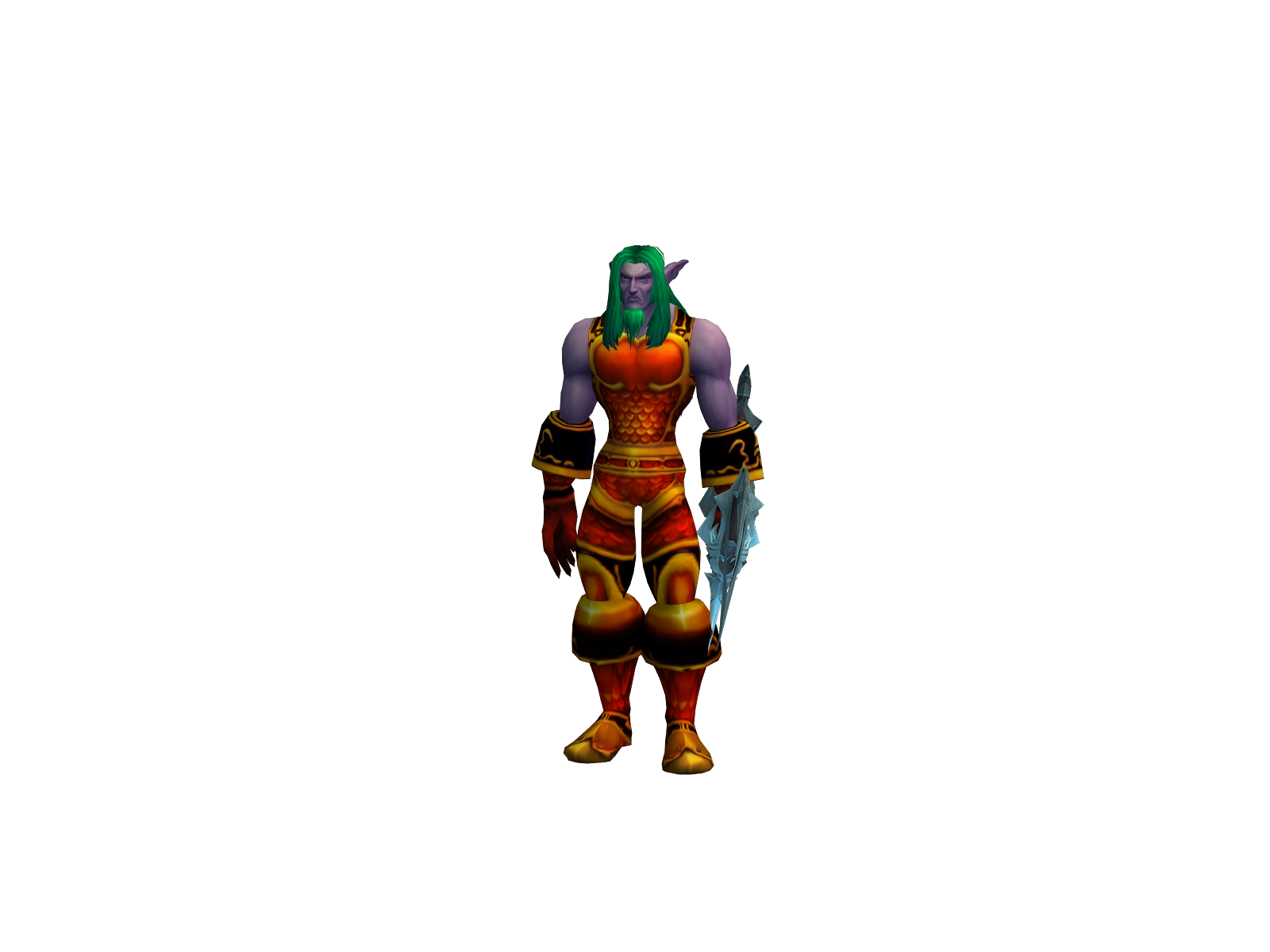 Mønstër 3D character render