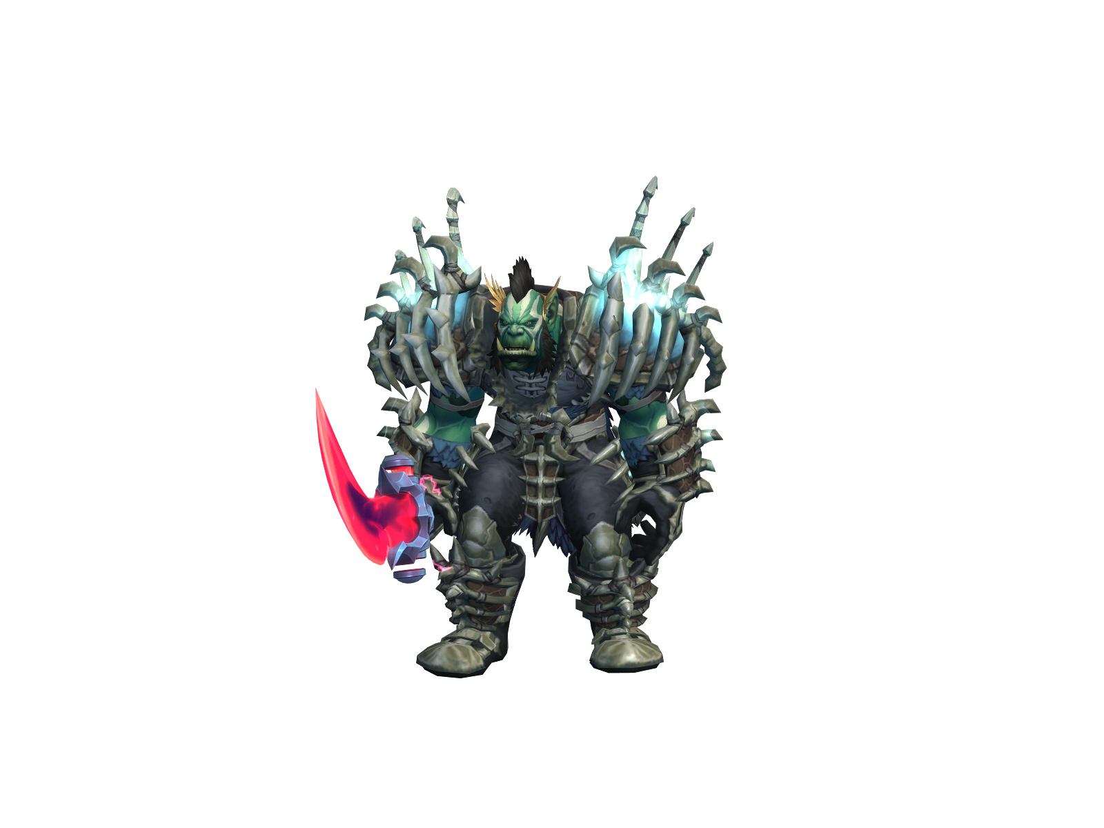 Centalink 3D character render