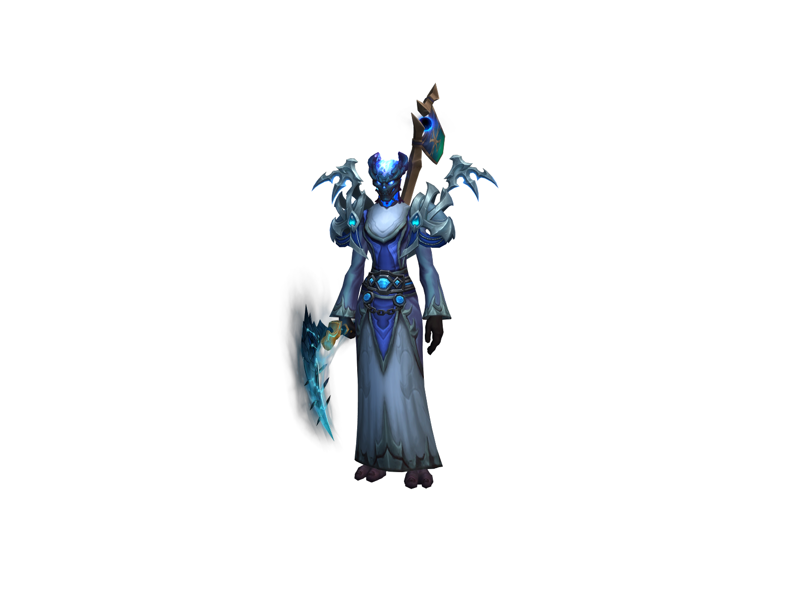 Clean 3D character render