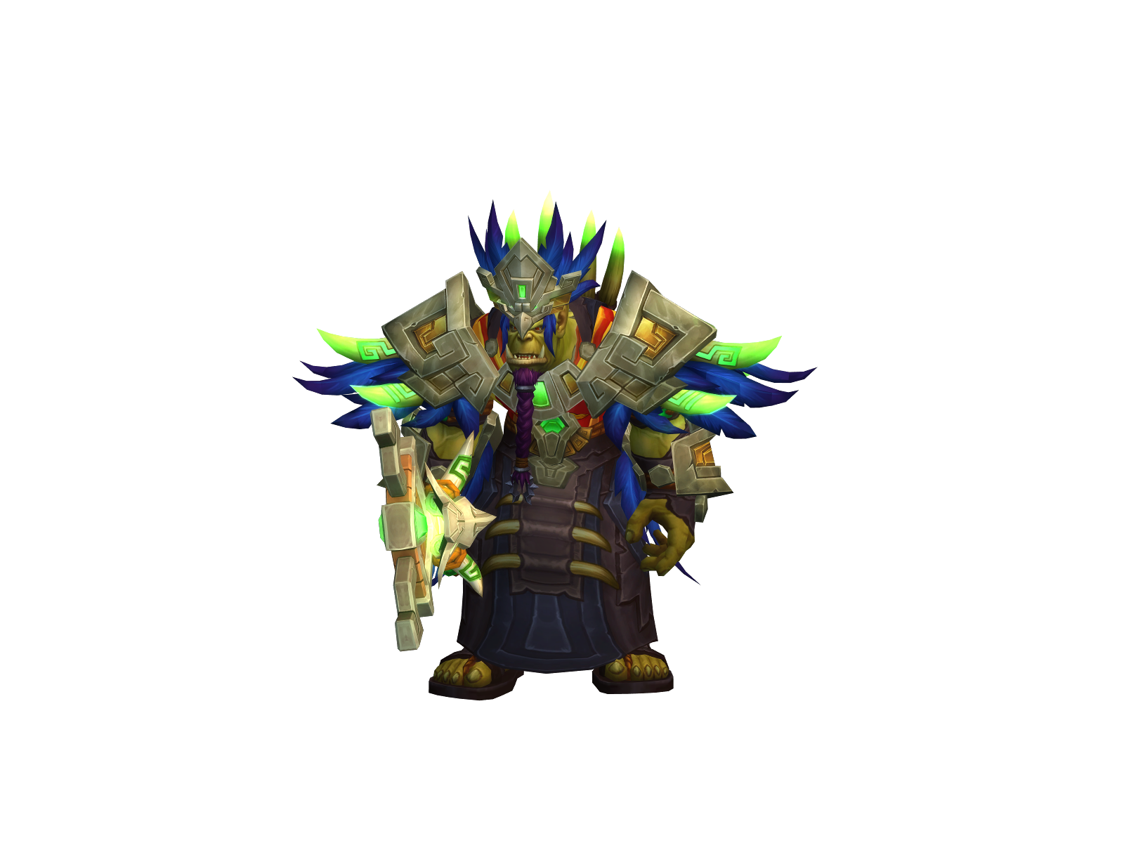 Zigrut 3D character render