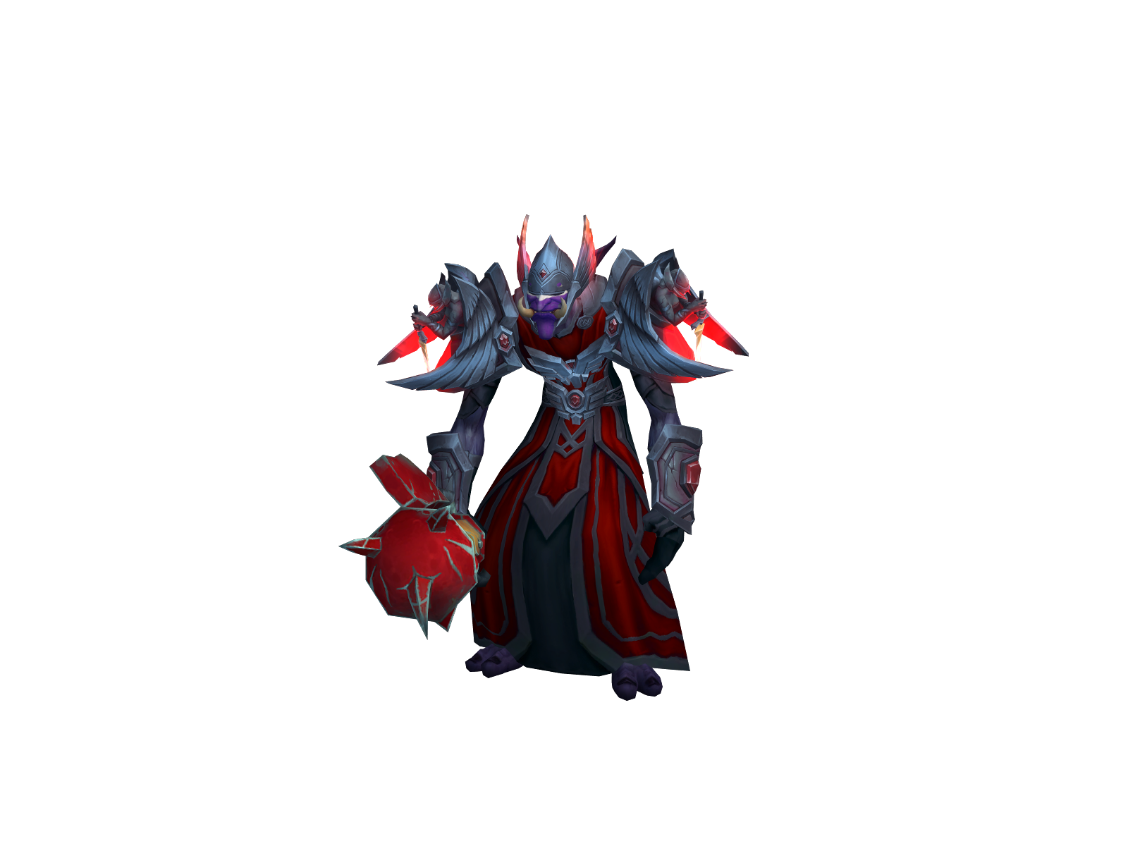 Naerog 3D character render