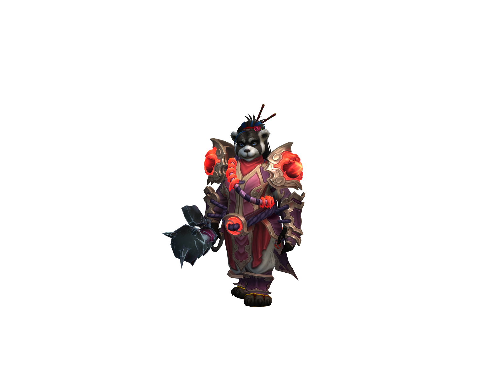 Nateural 3D character render