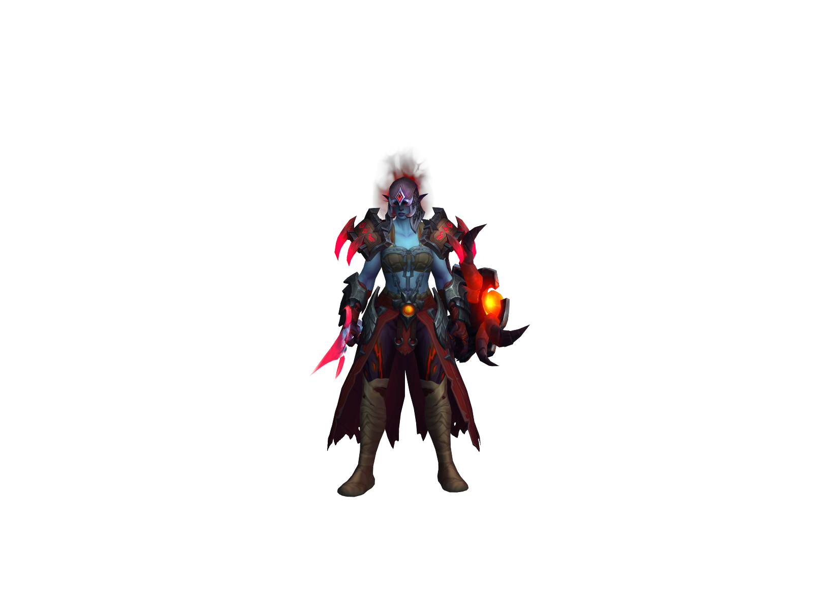 Seff 3D character render