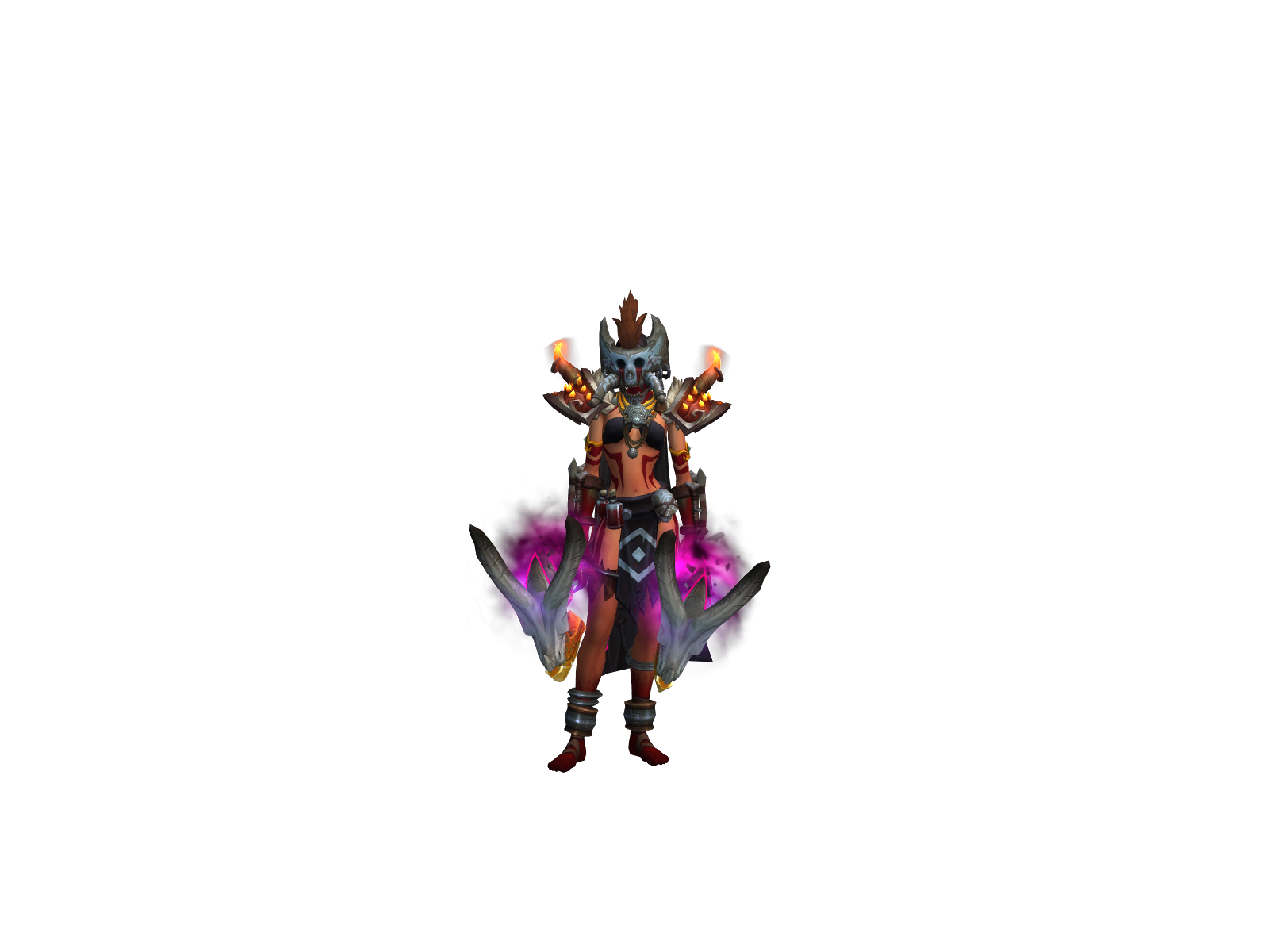 Shodoclimax 3D character render