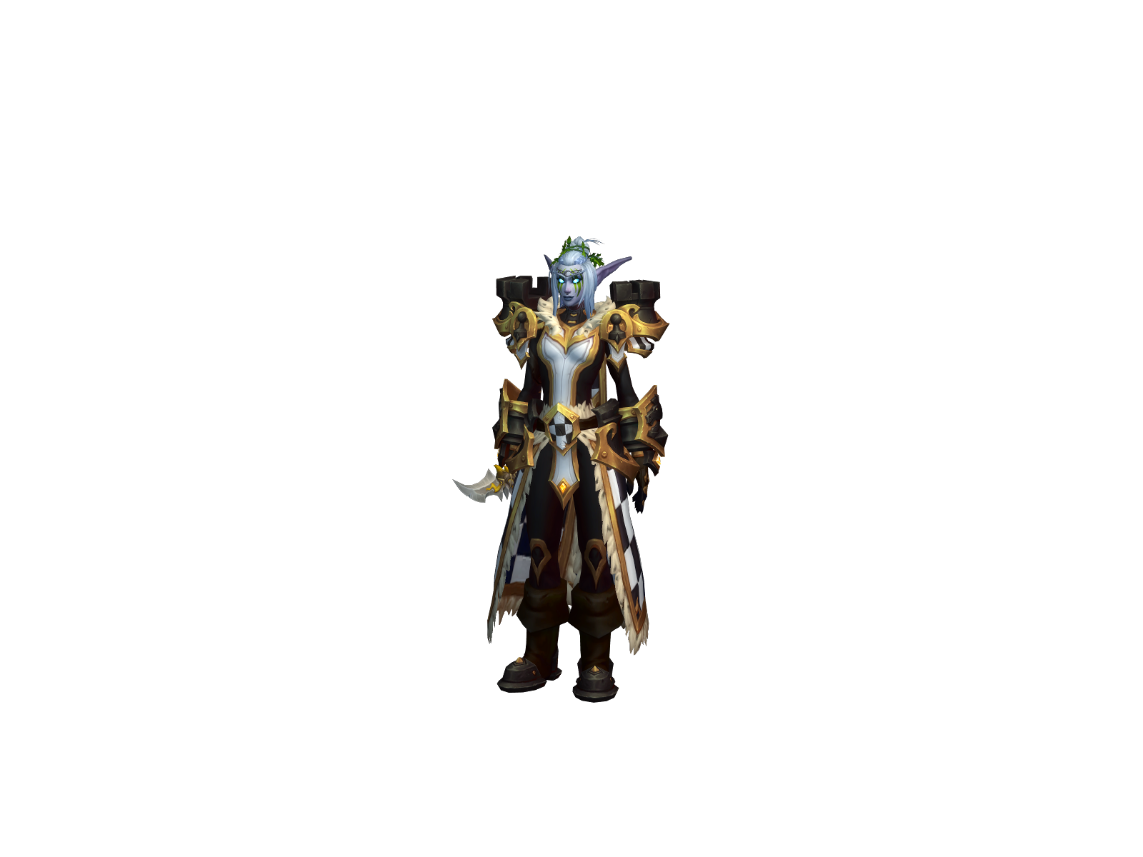 Råchel 3D character render