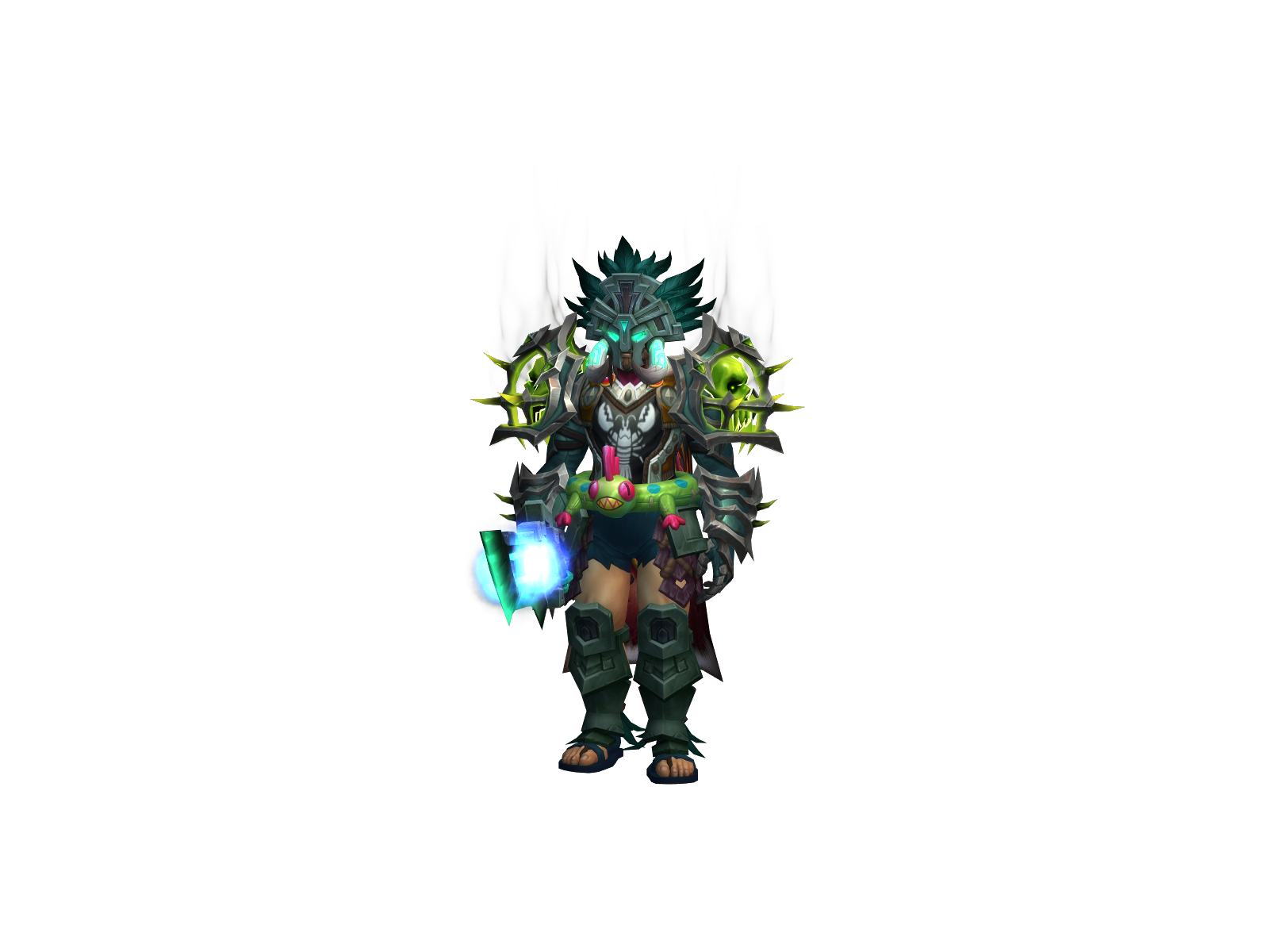 Wesley 3D character render
