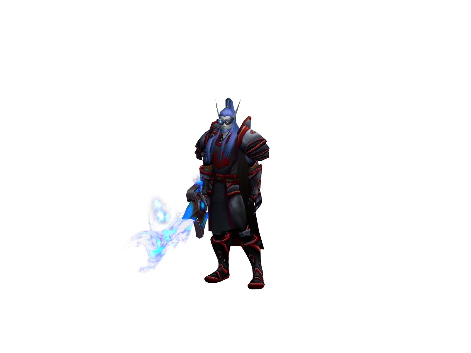 Kaelel 3D character render