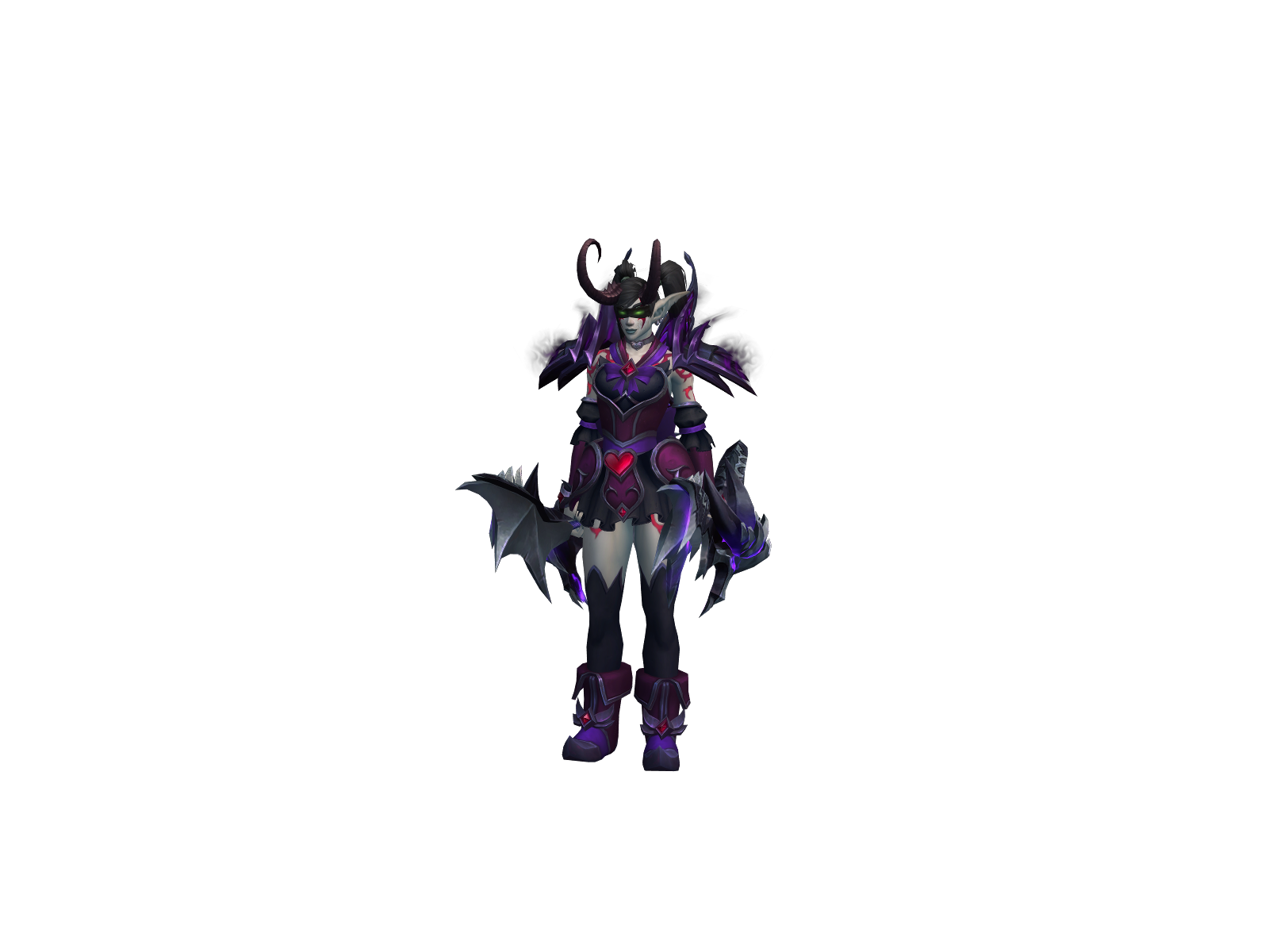 Saiyani 3D character render