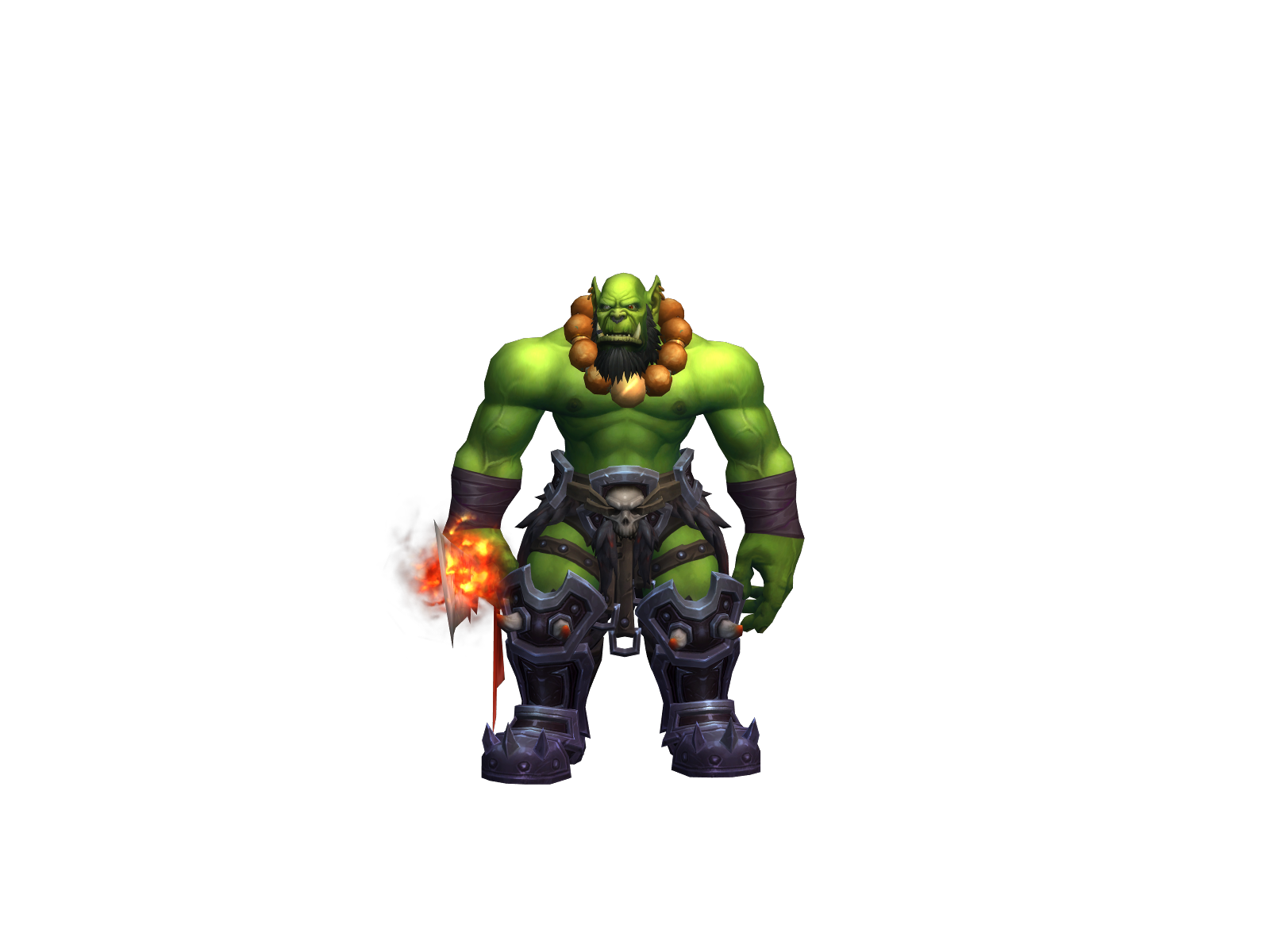 Cromgor 3D character render