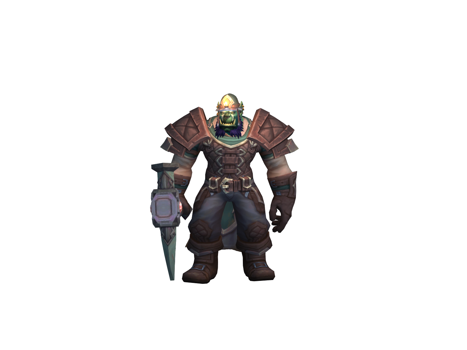 Bonkmonk 3D character render