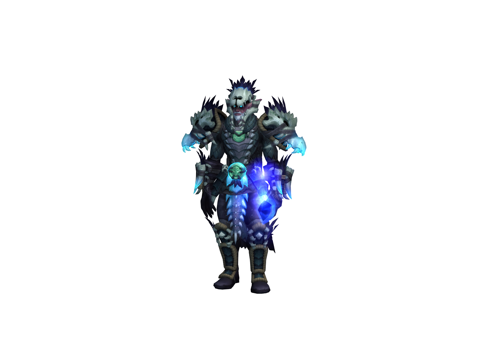 Huntahd 3D character render