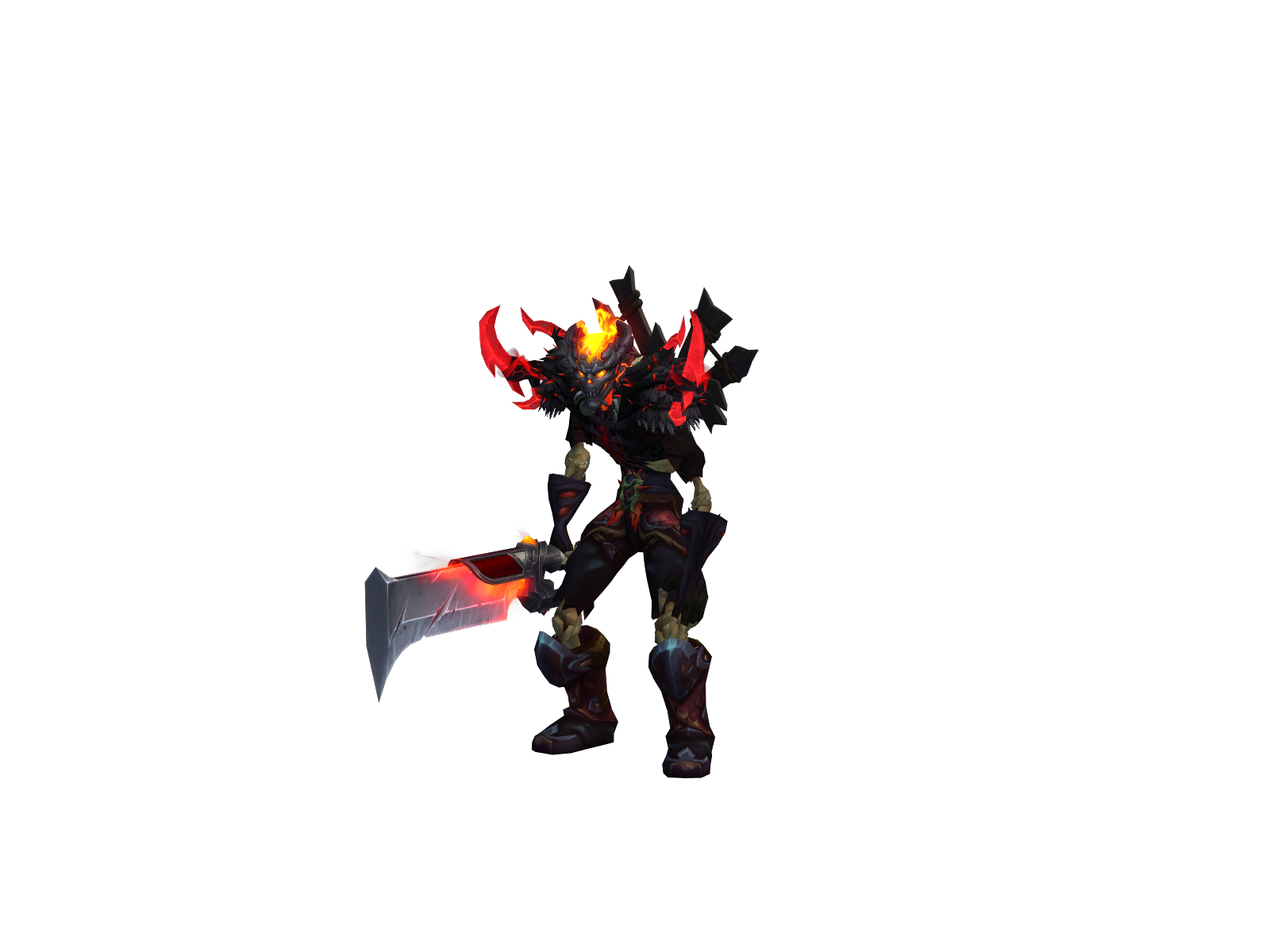 Meowzilla 3D character render