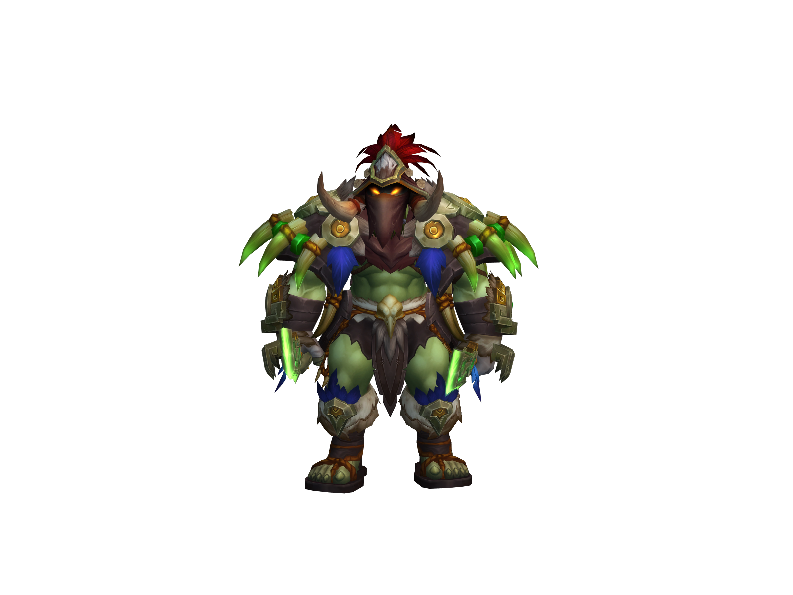 Teruuglok 3D character render