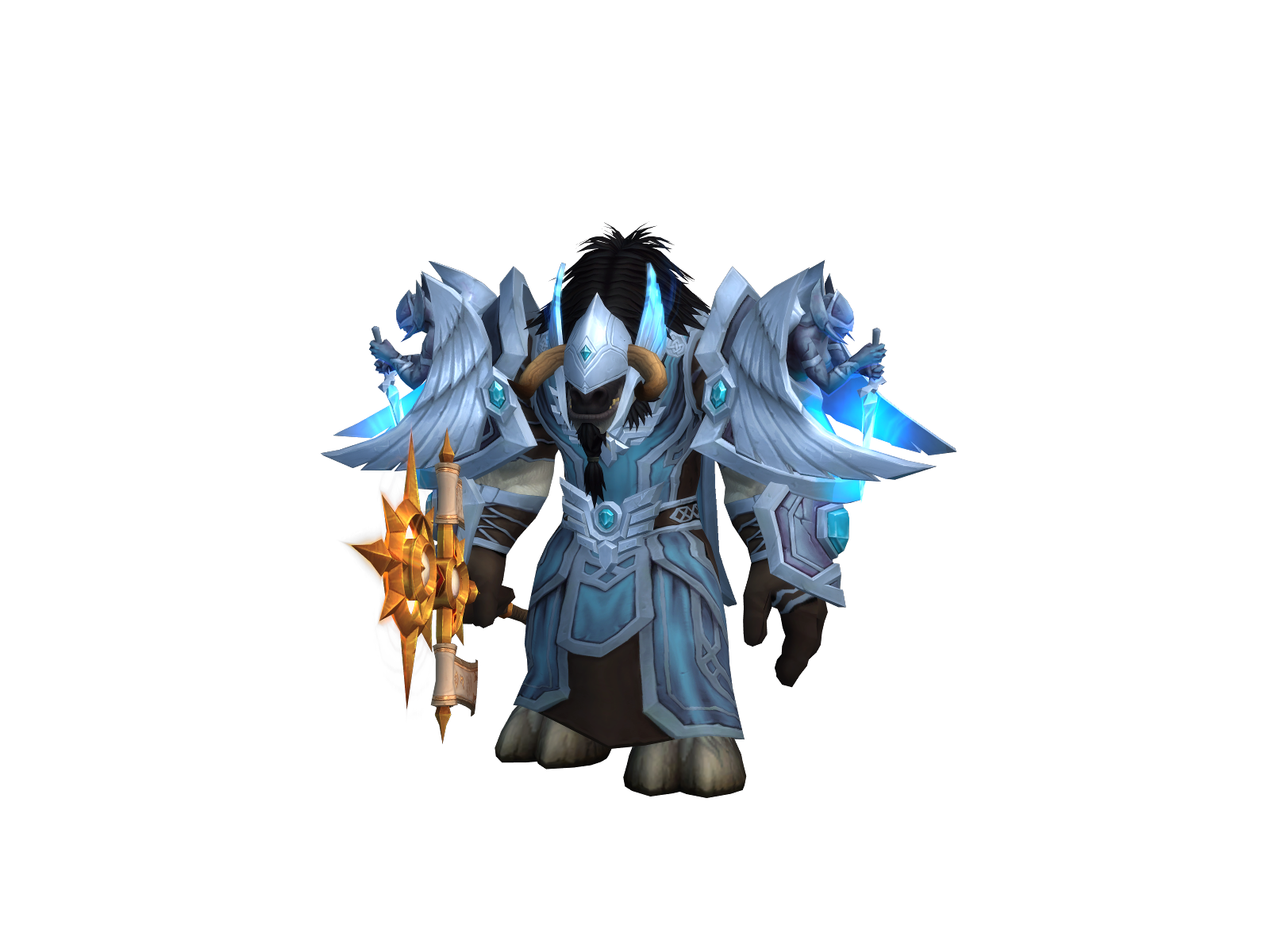 Ipriest 3D character render
