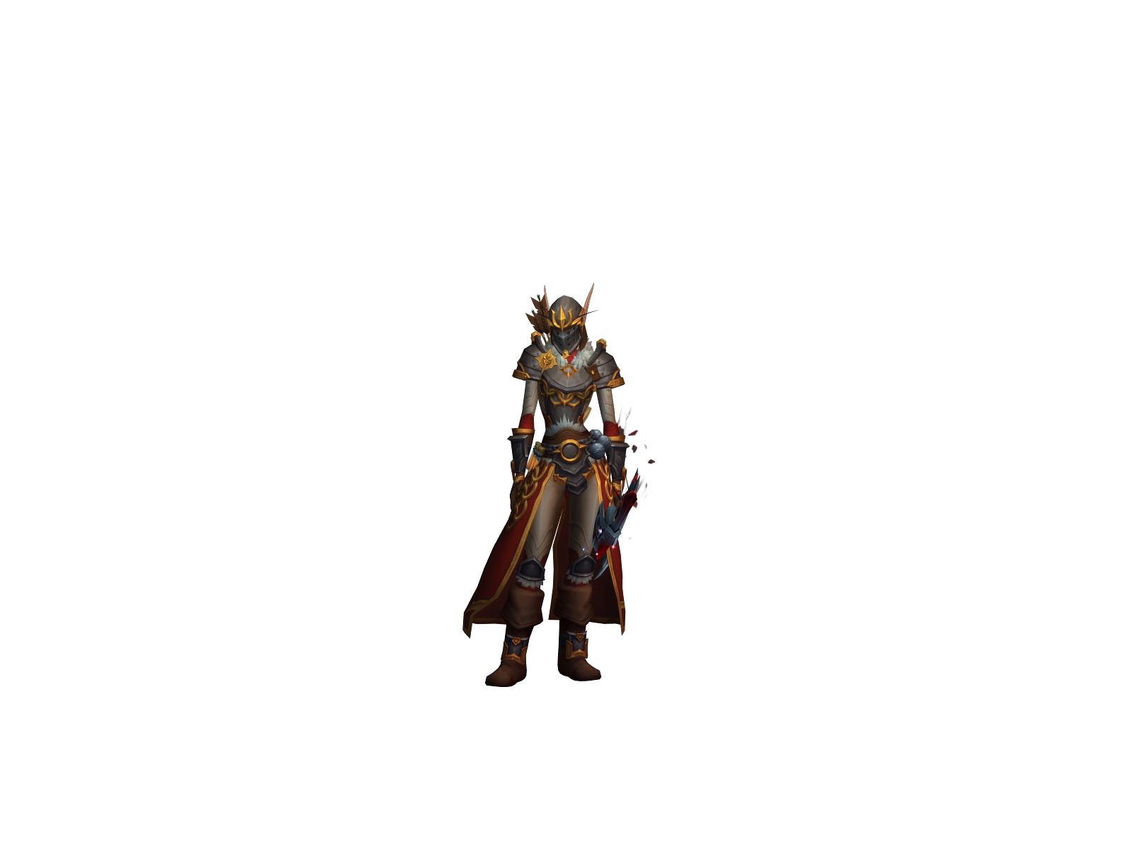 Zephris 3D character render