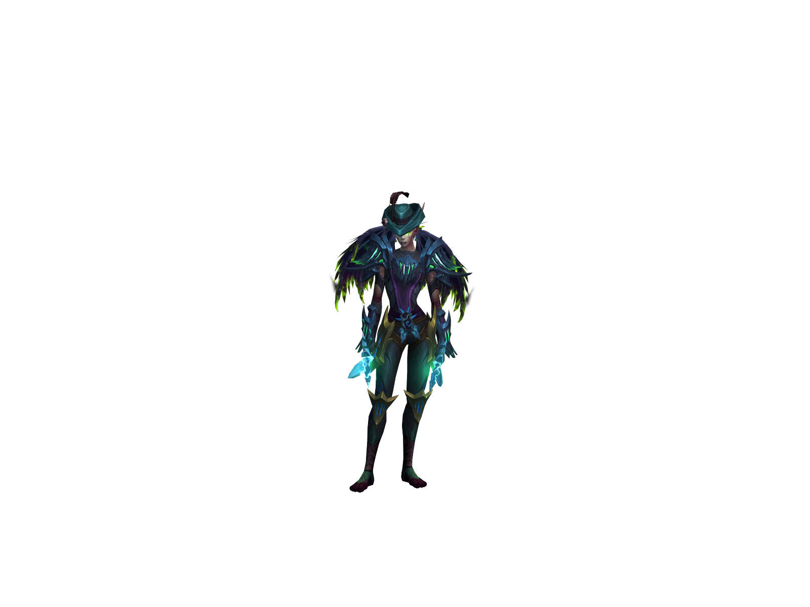 Glaivediggar 3D character render