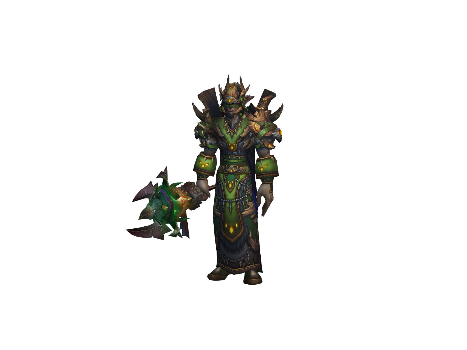 Sâm 3D character render