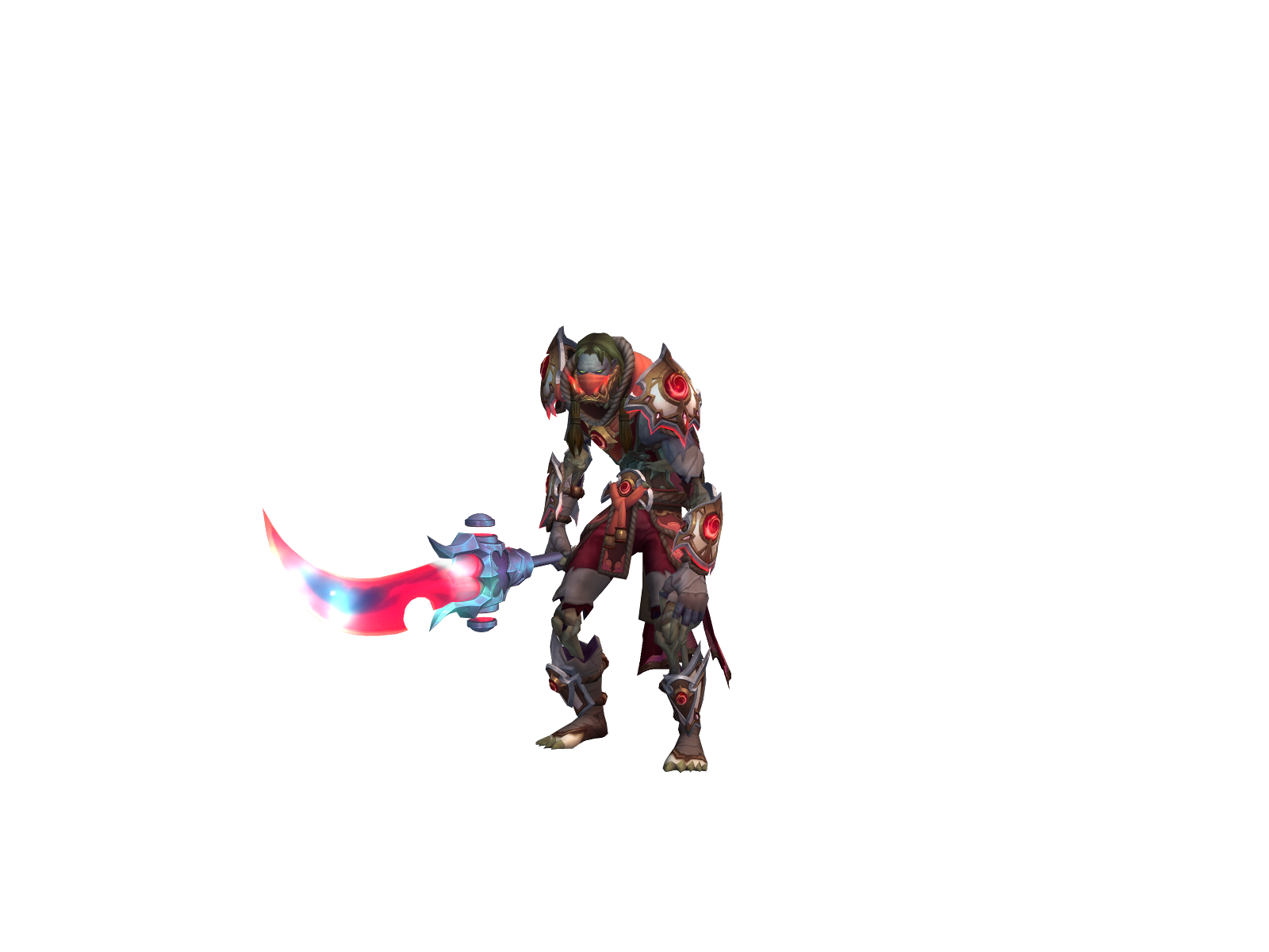 Krueskye 3D character render