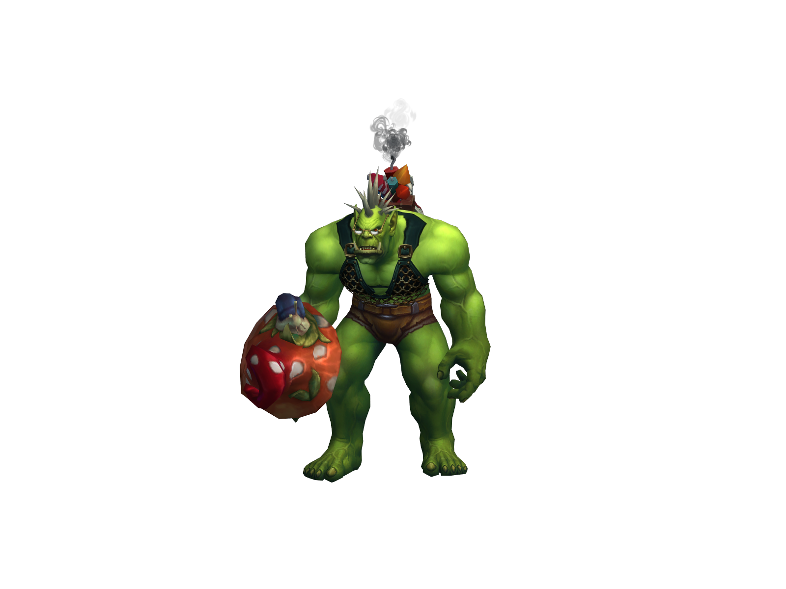 Blacktar 3D character render