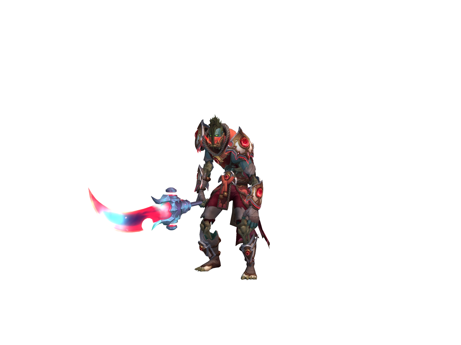 Krueskyi 3D character render