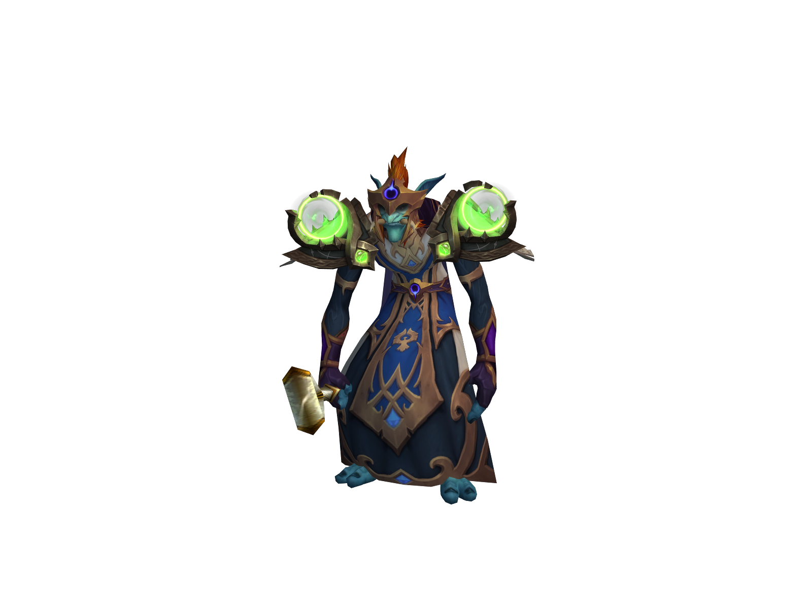 Pooname 3D character render