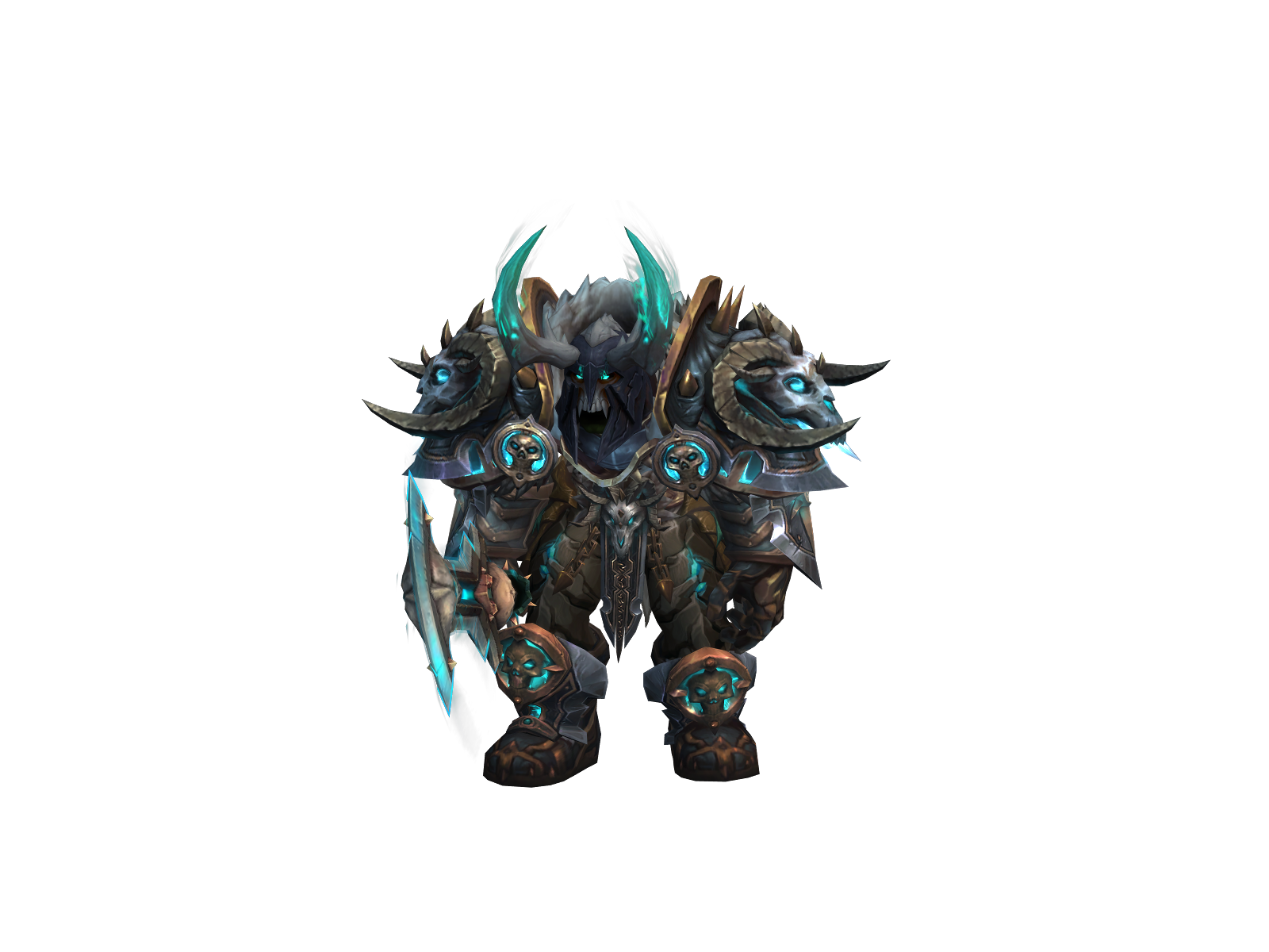 Raackie 3D character render