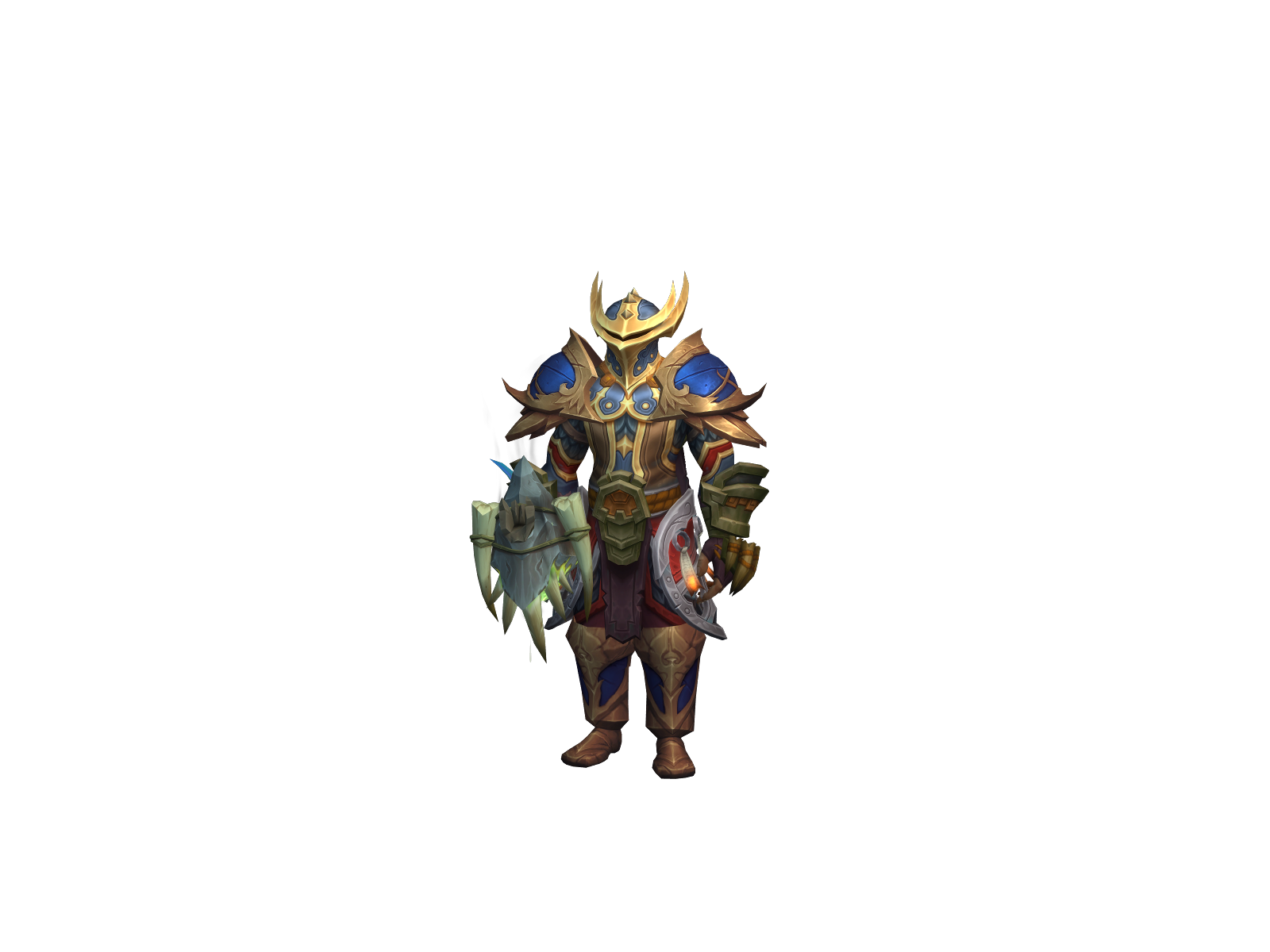 Headbutter 3D character render