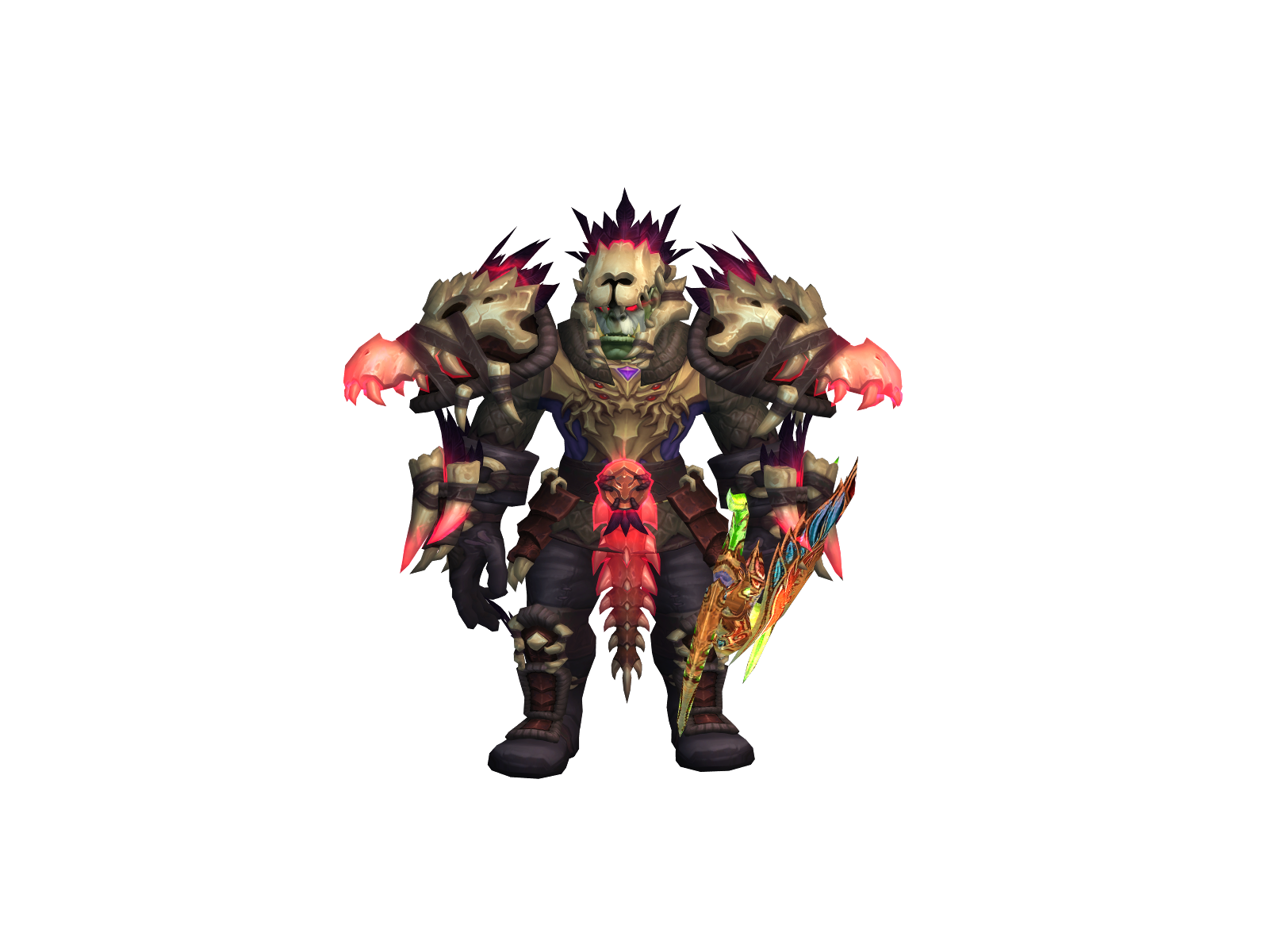 Elpapichulox 3D character render